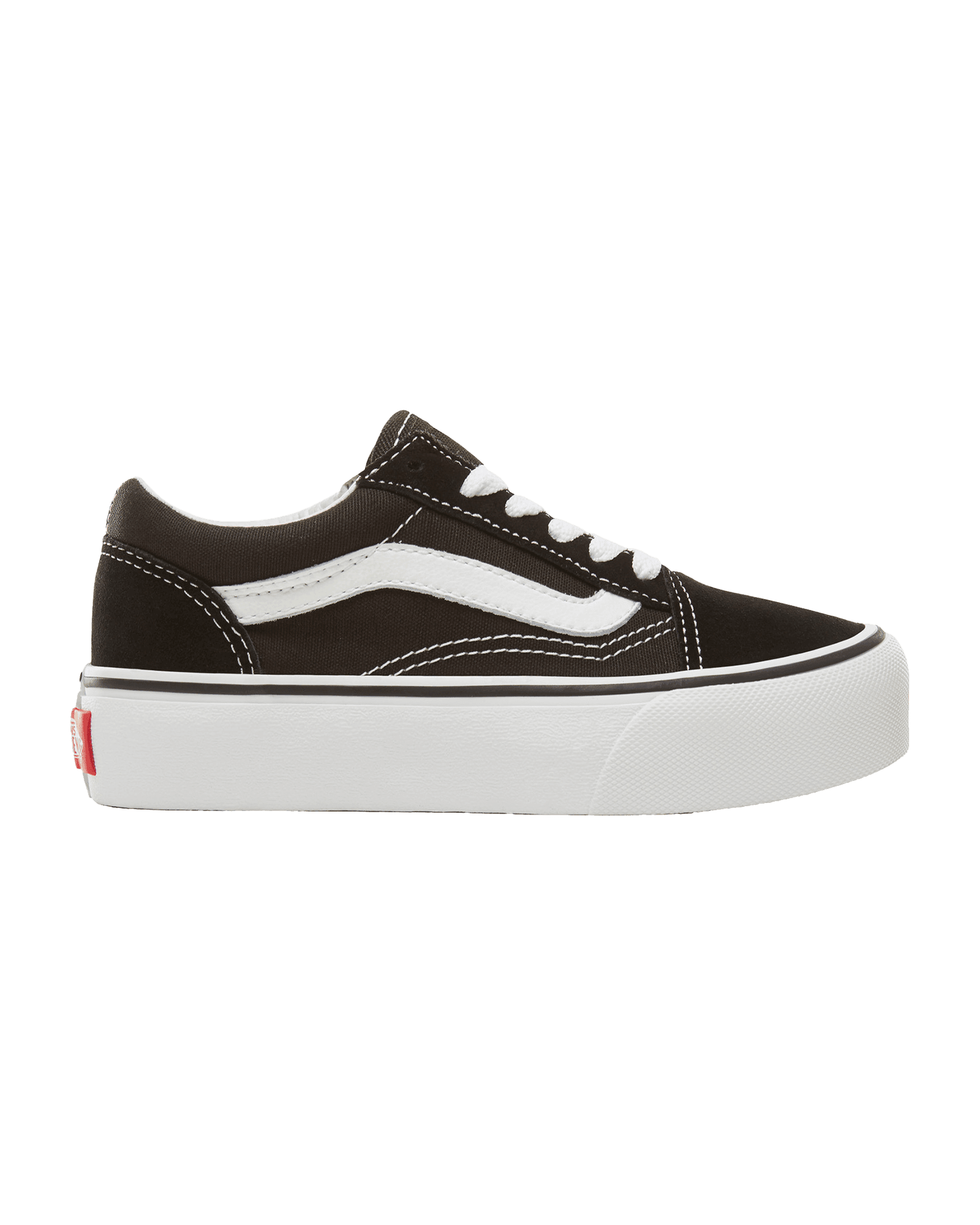 Old Skool Platform JR Black/True White