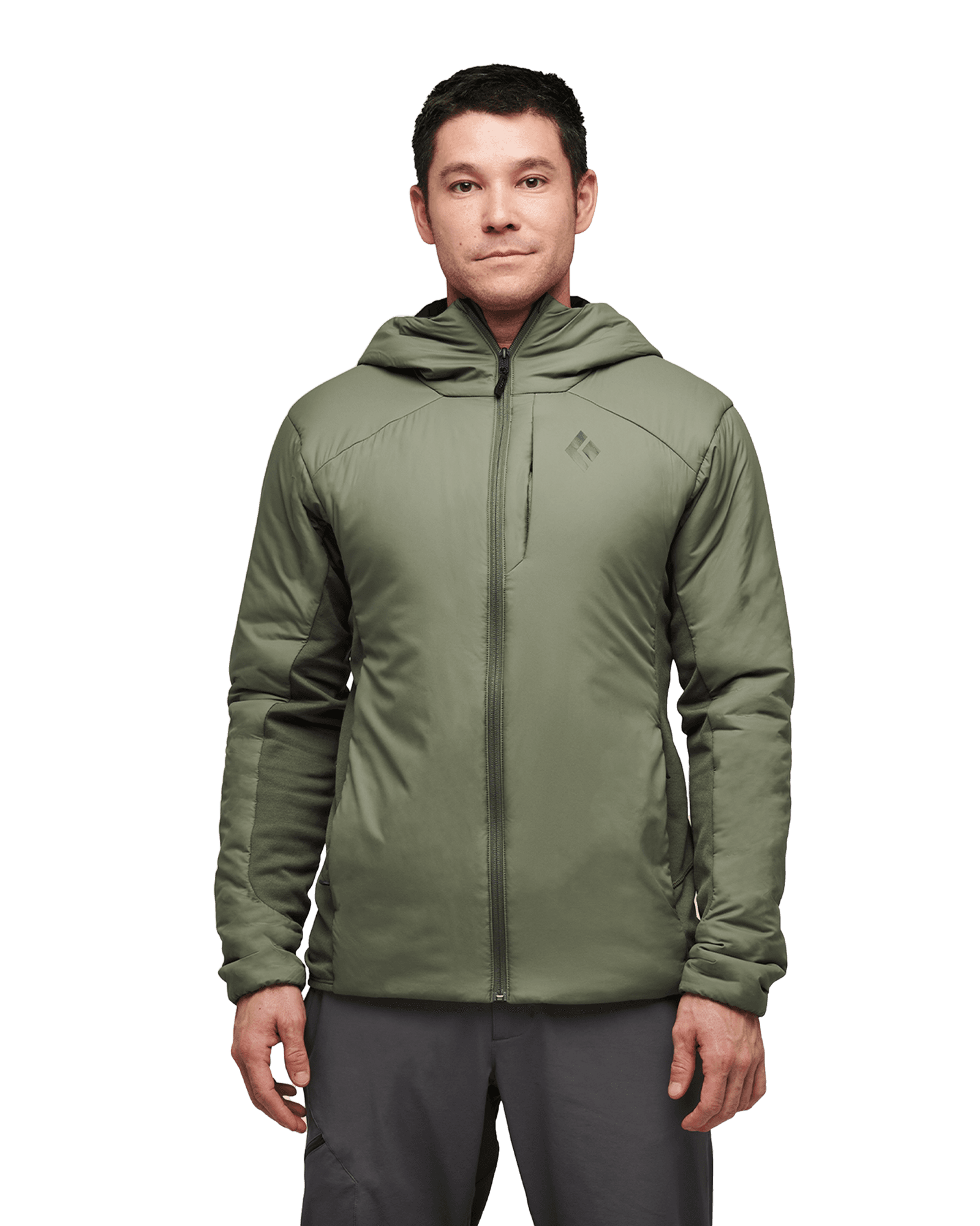 First Light Hybrid Hoody M Tundra