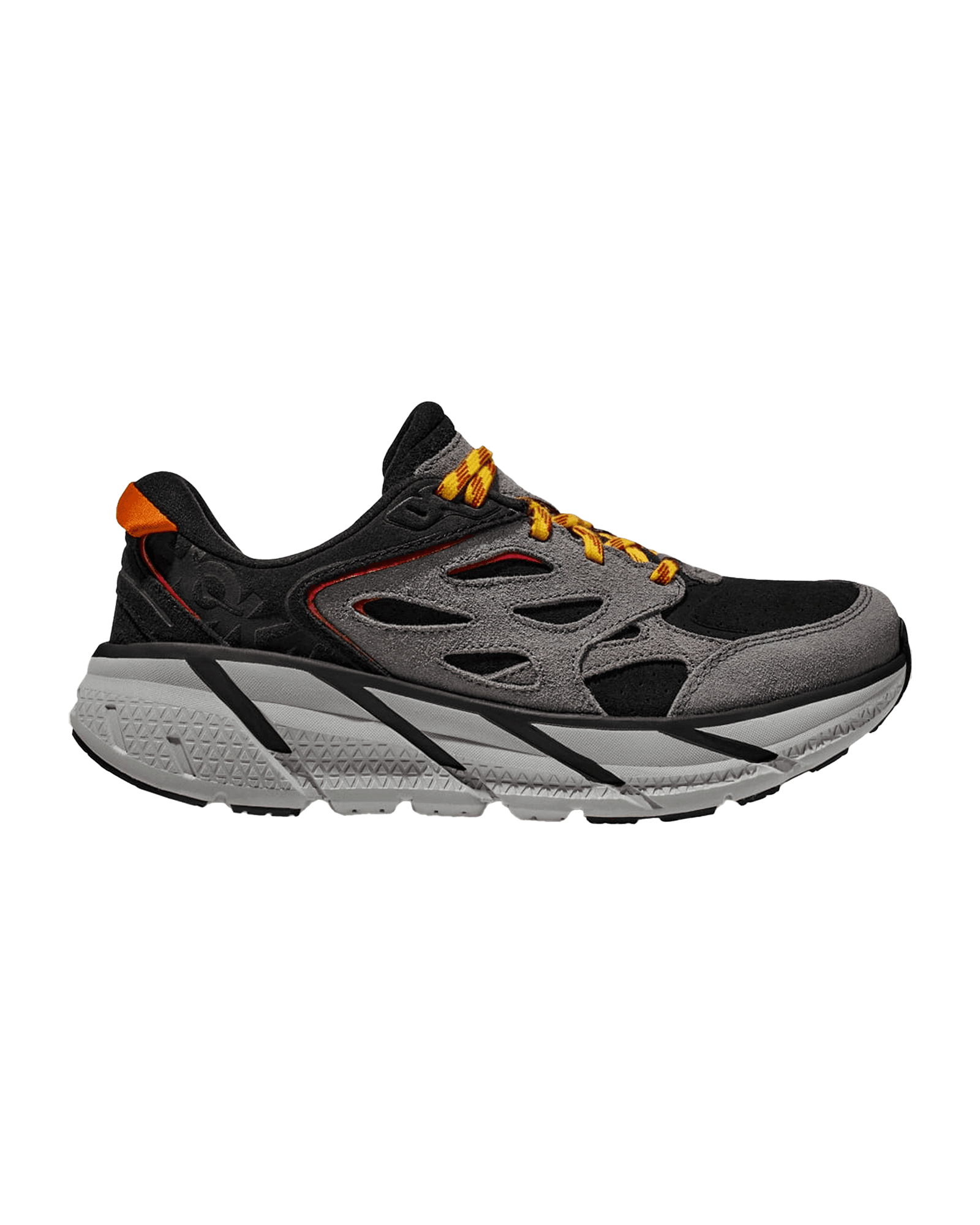 Clifton L Suede Black/Lunar Rock
