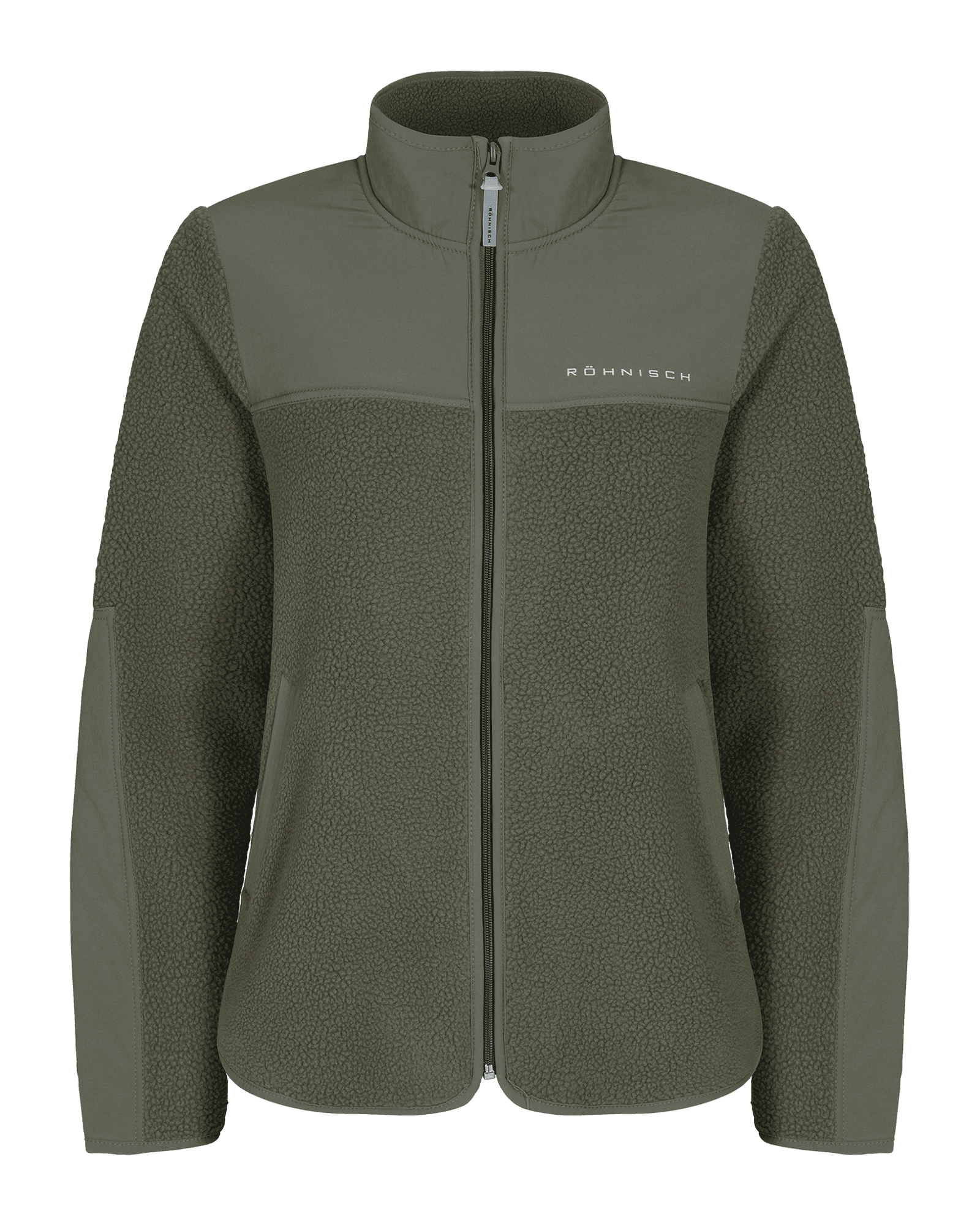 Phoebe Pile Jacket W Vetiver Green