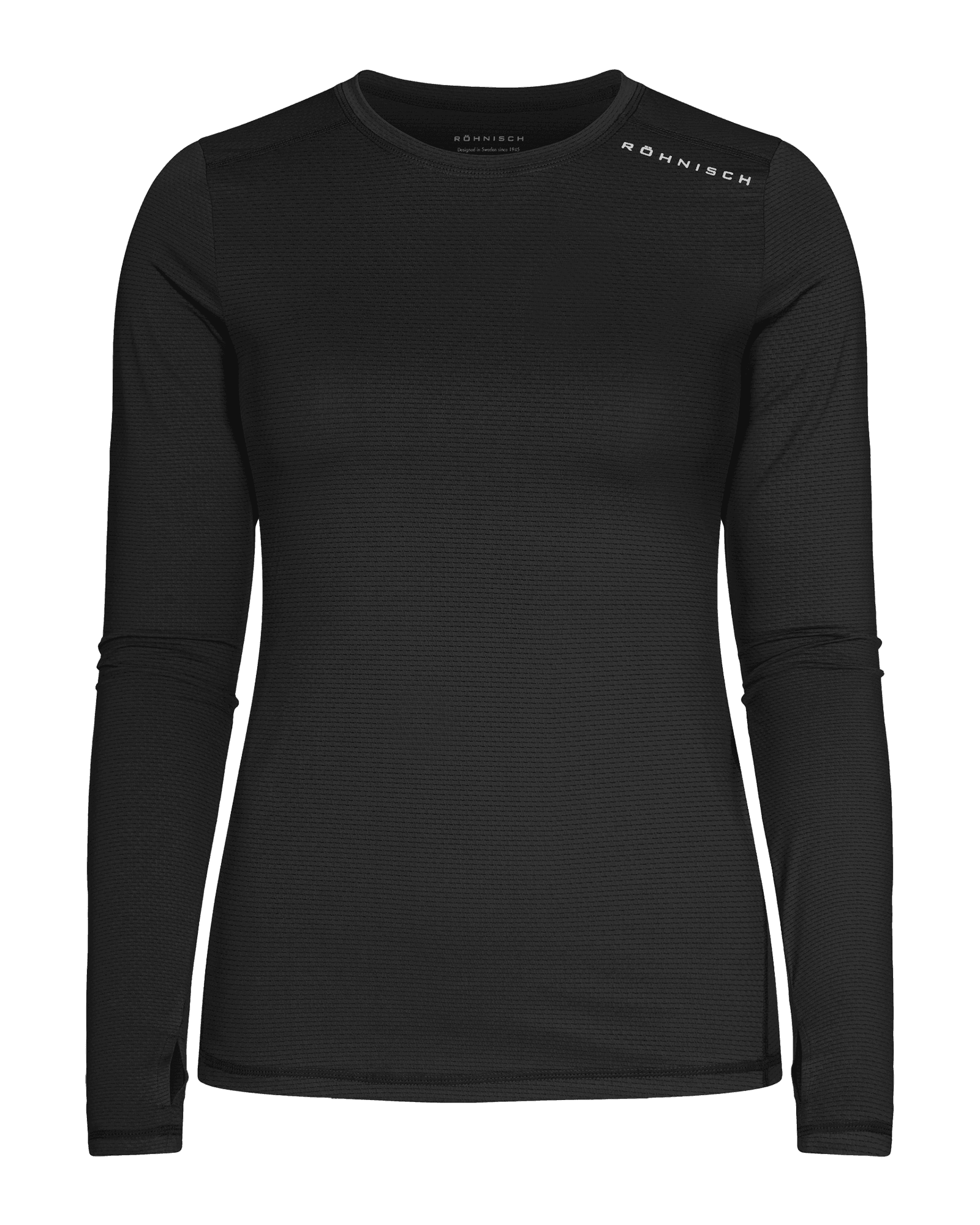 Jacquard L/S W Black