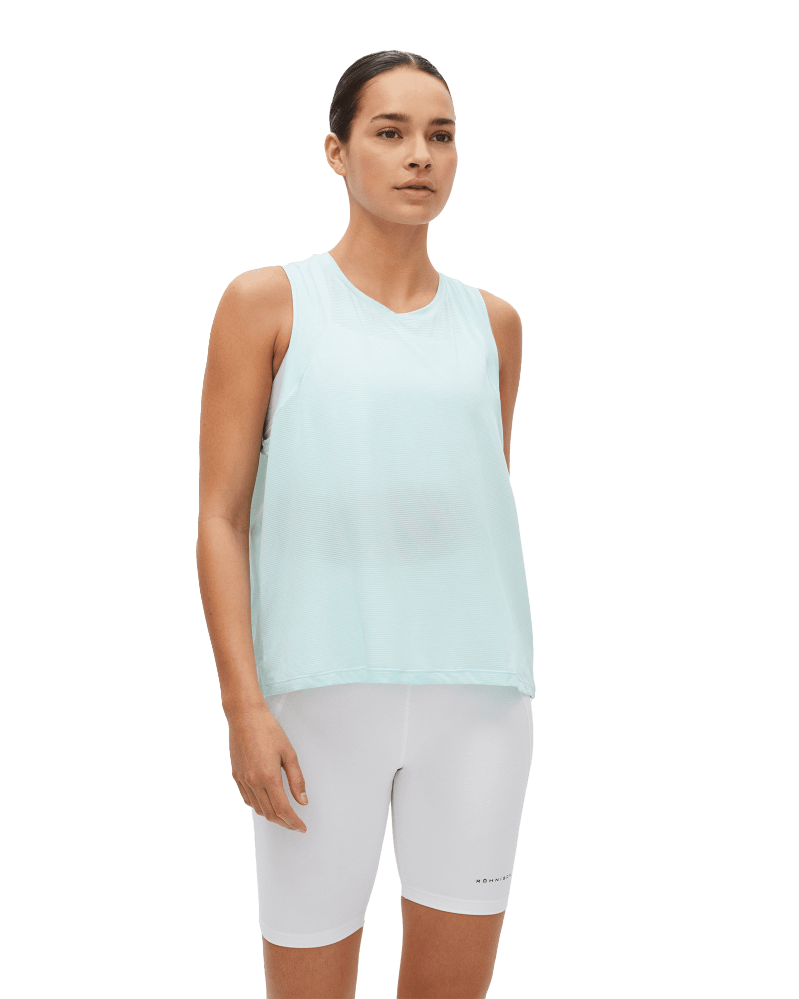 Kay Tank Top W Bleached Aqua