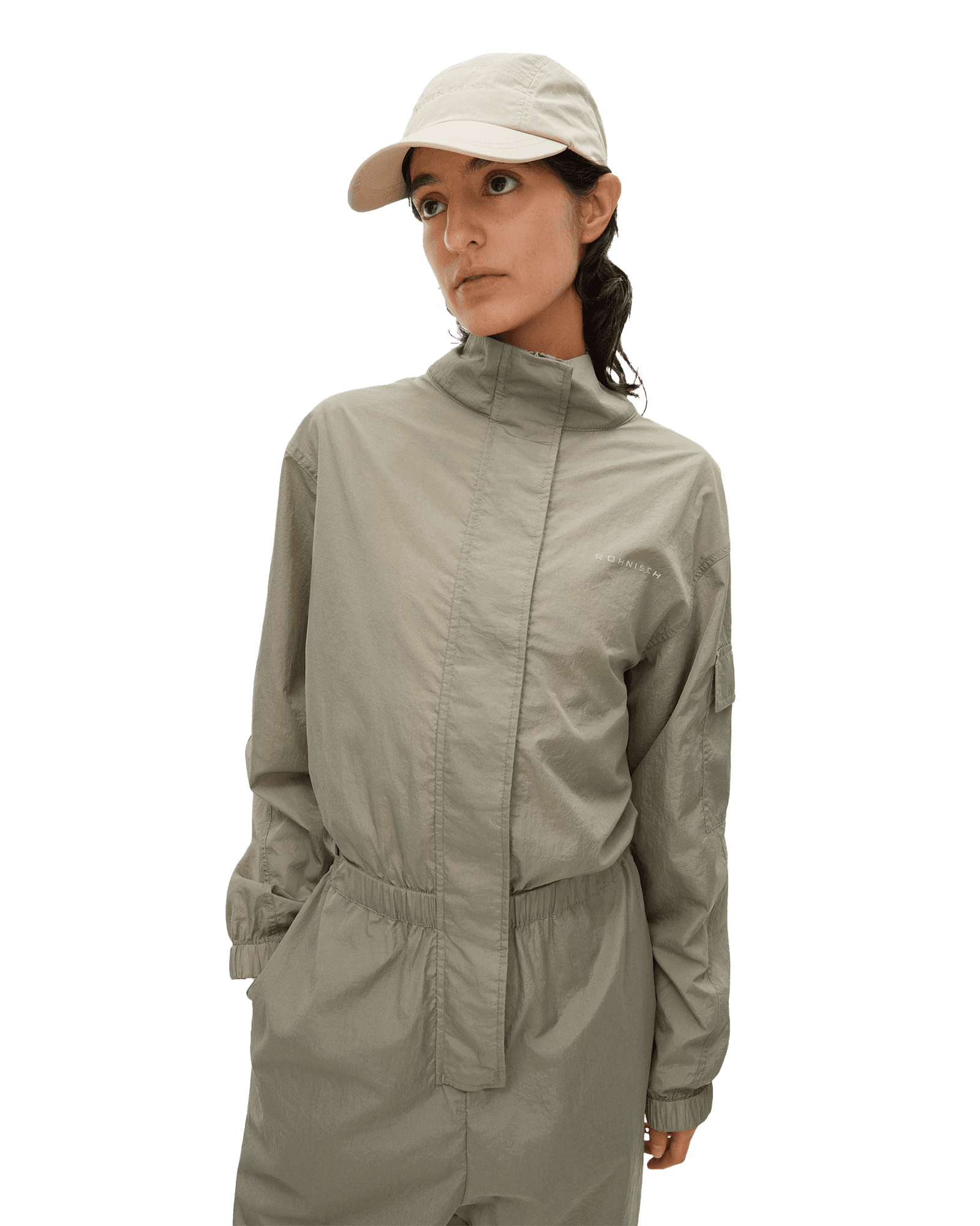 Packable Rain Suit W Vetiver Green