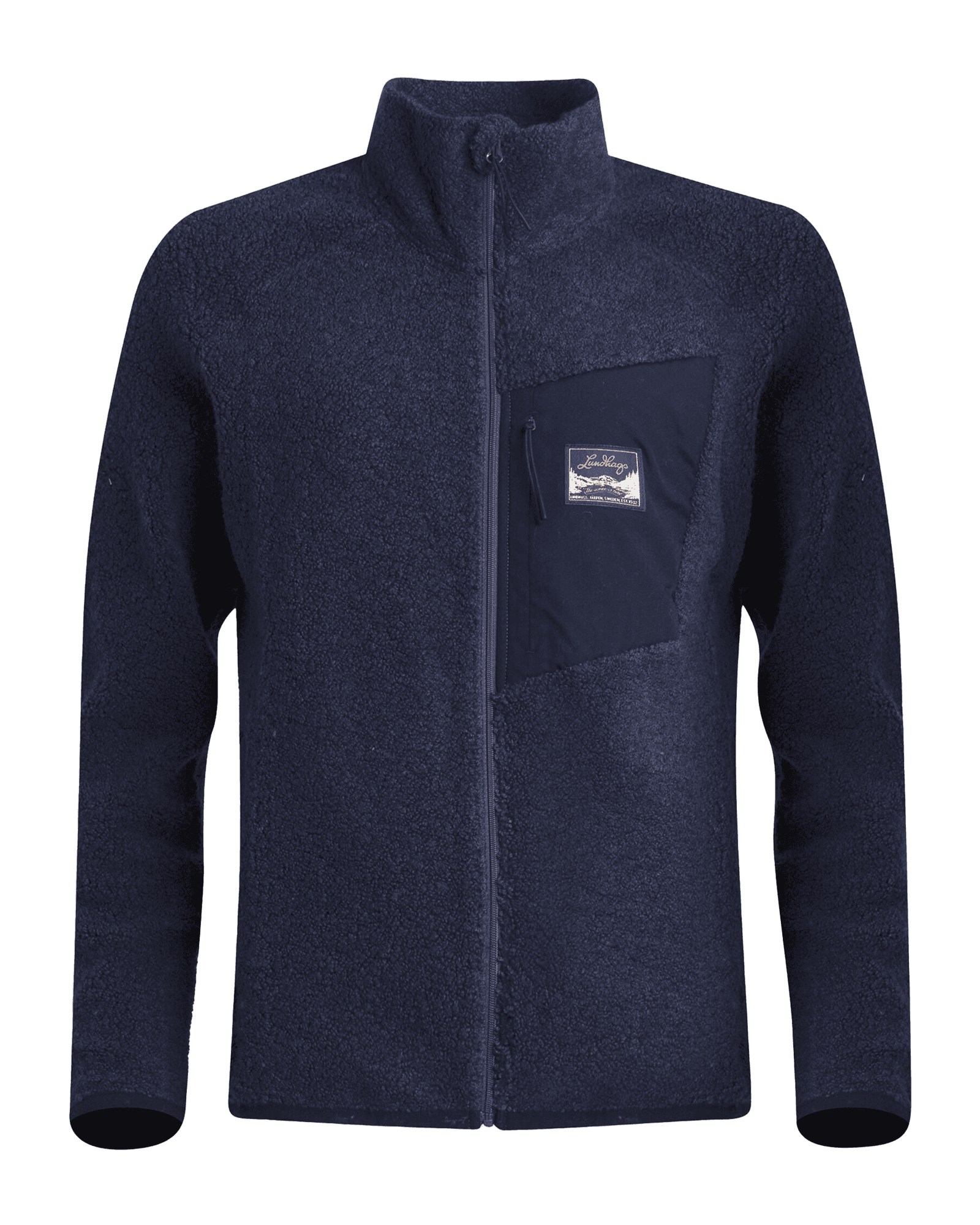 Flok Wool Pile W Light Navy