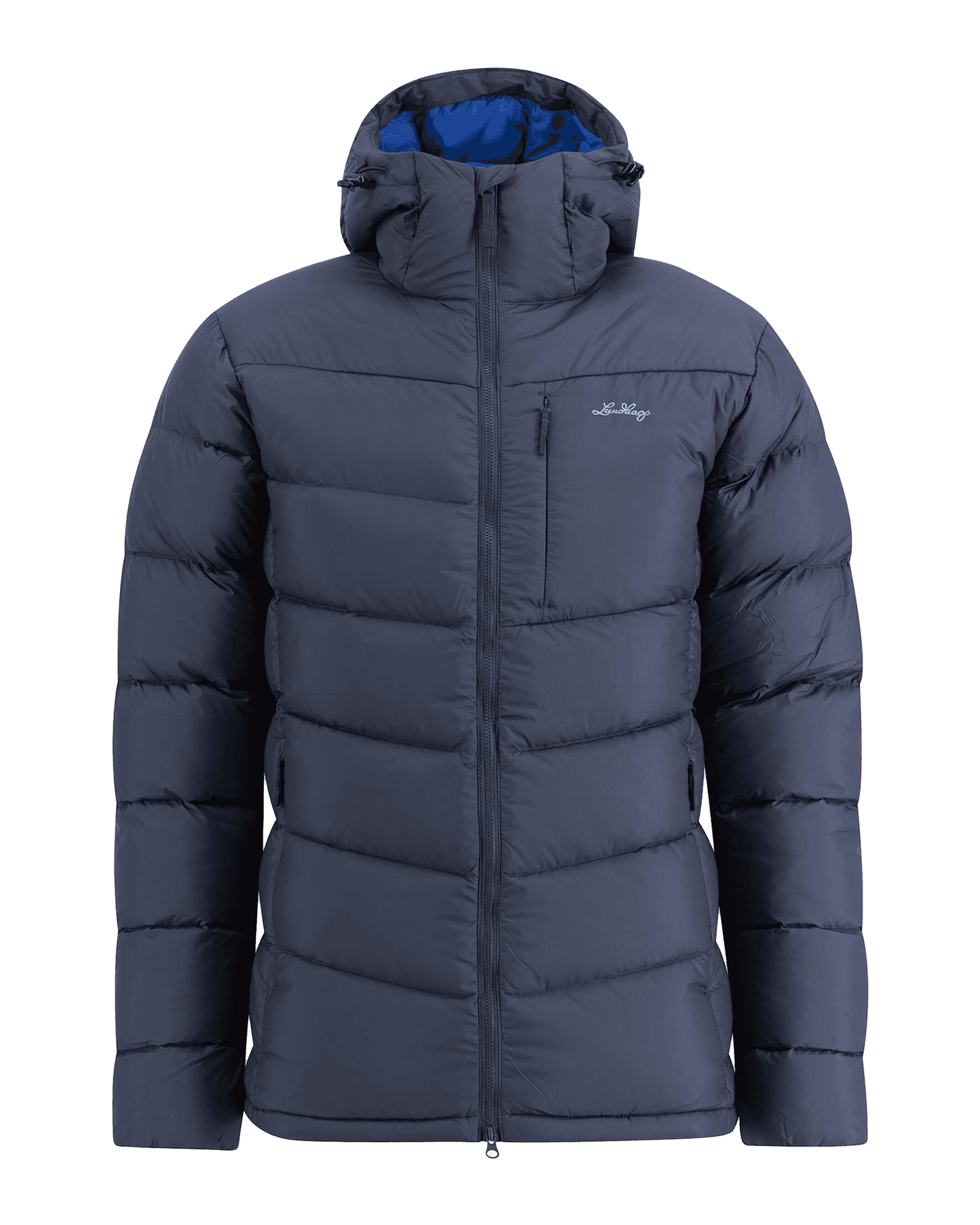 Fulu Down Hooded Jacket M Deep Blue