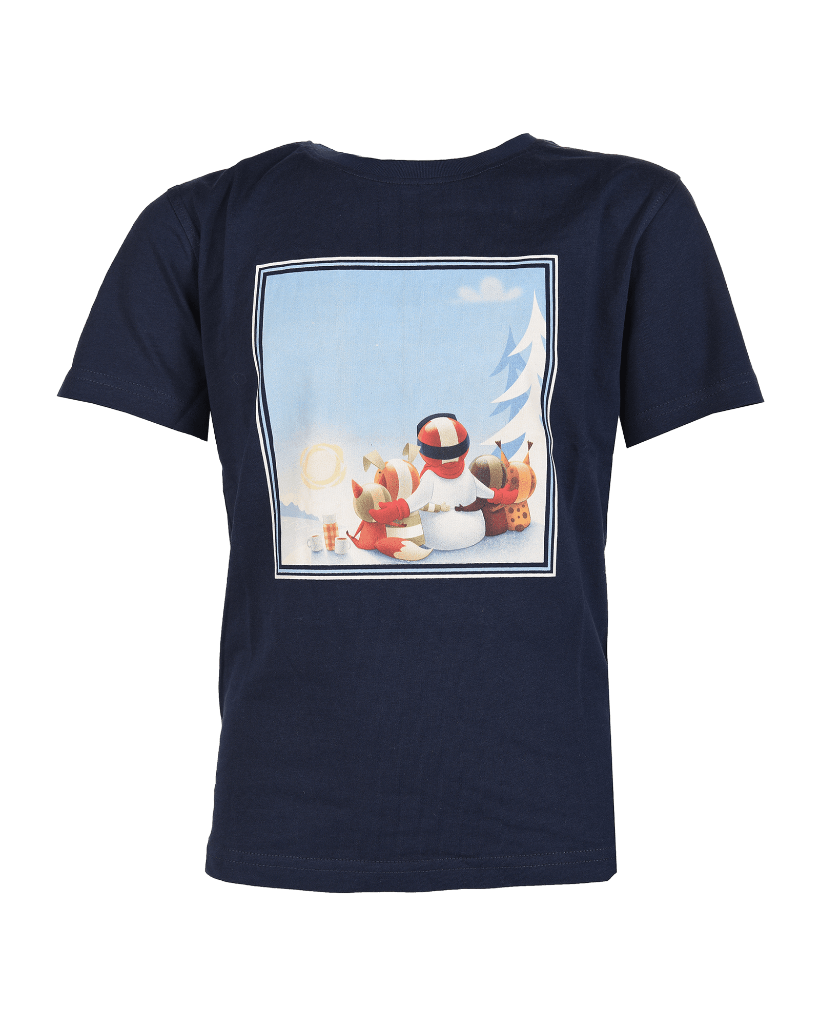 Sunset Tee JR Navy
