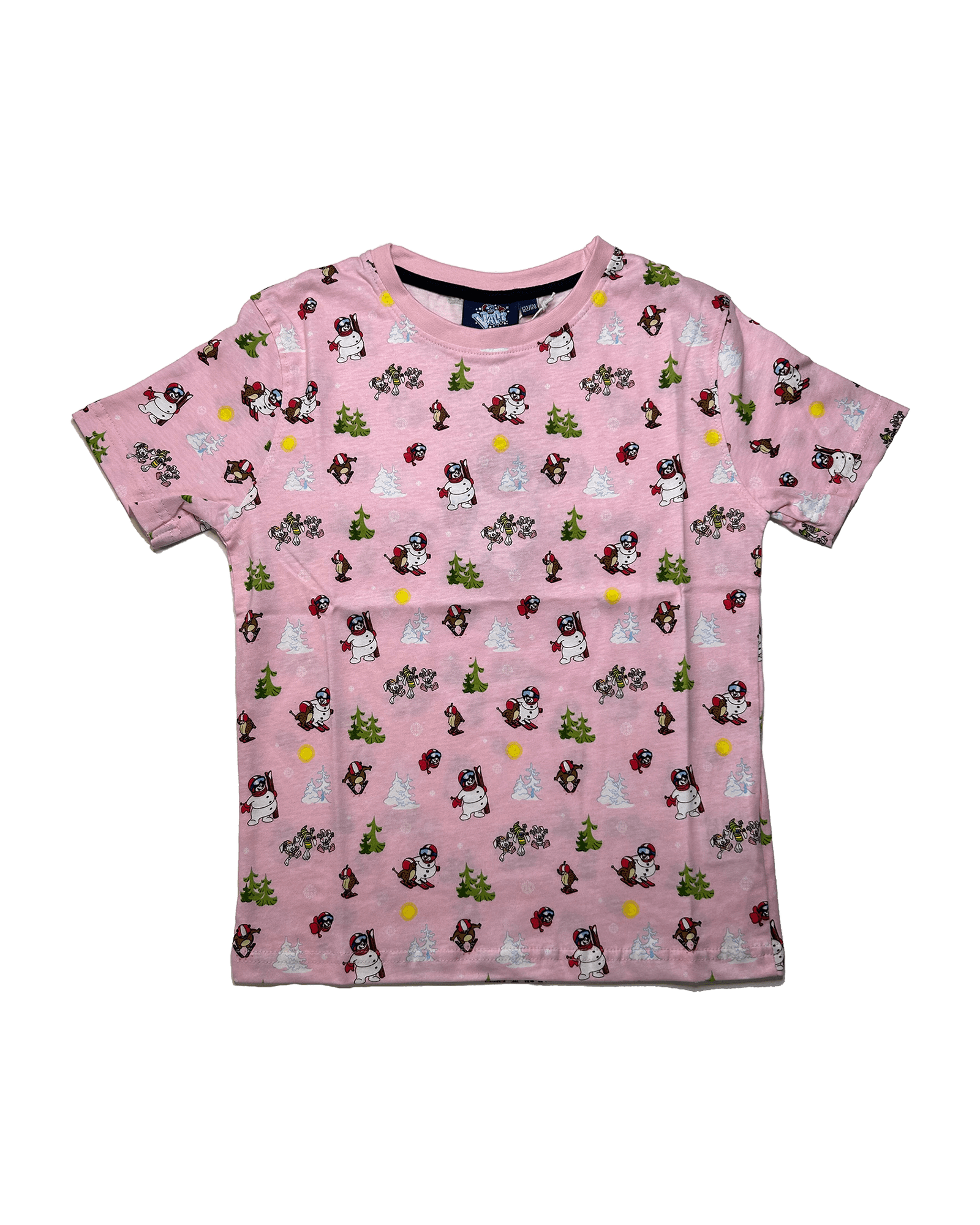 Valles Woods Tee JR Sweet Pink