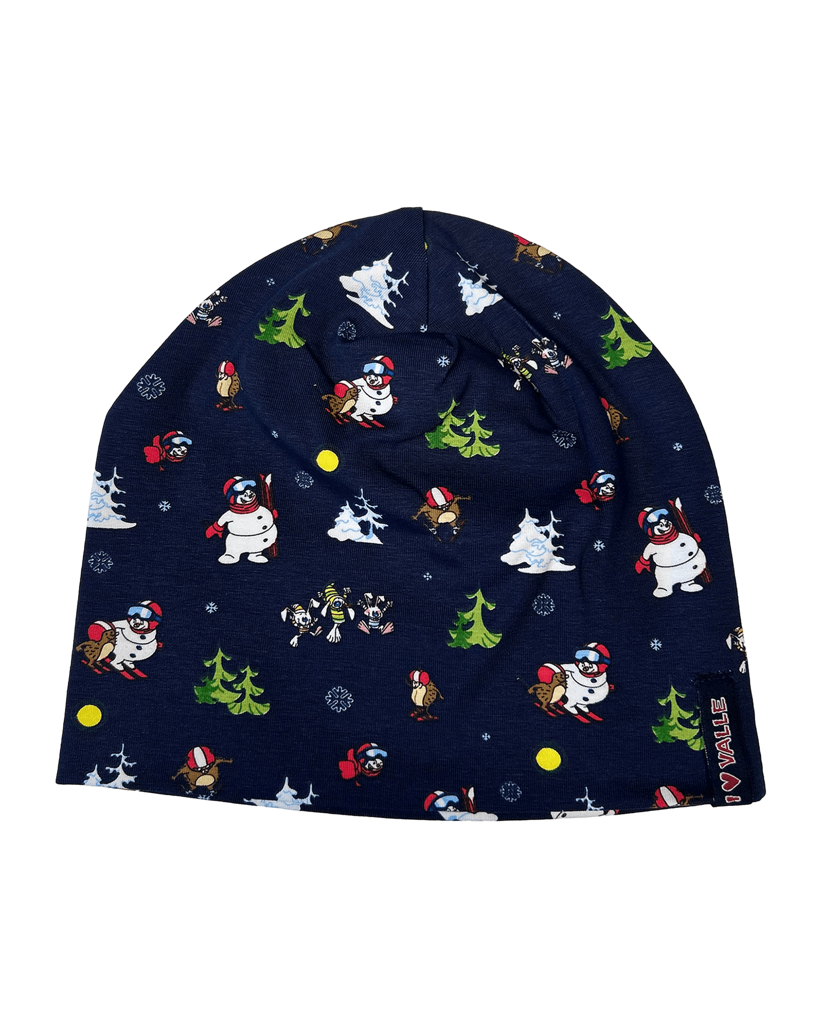 Valles Woods Cotton Beanie JR Navy