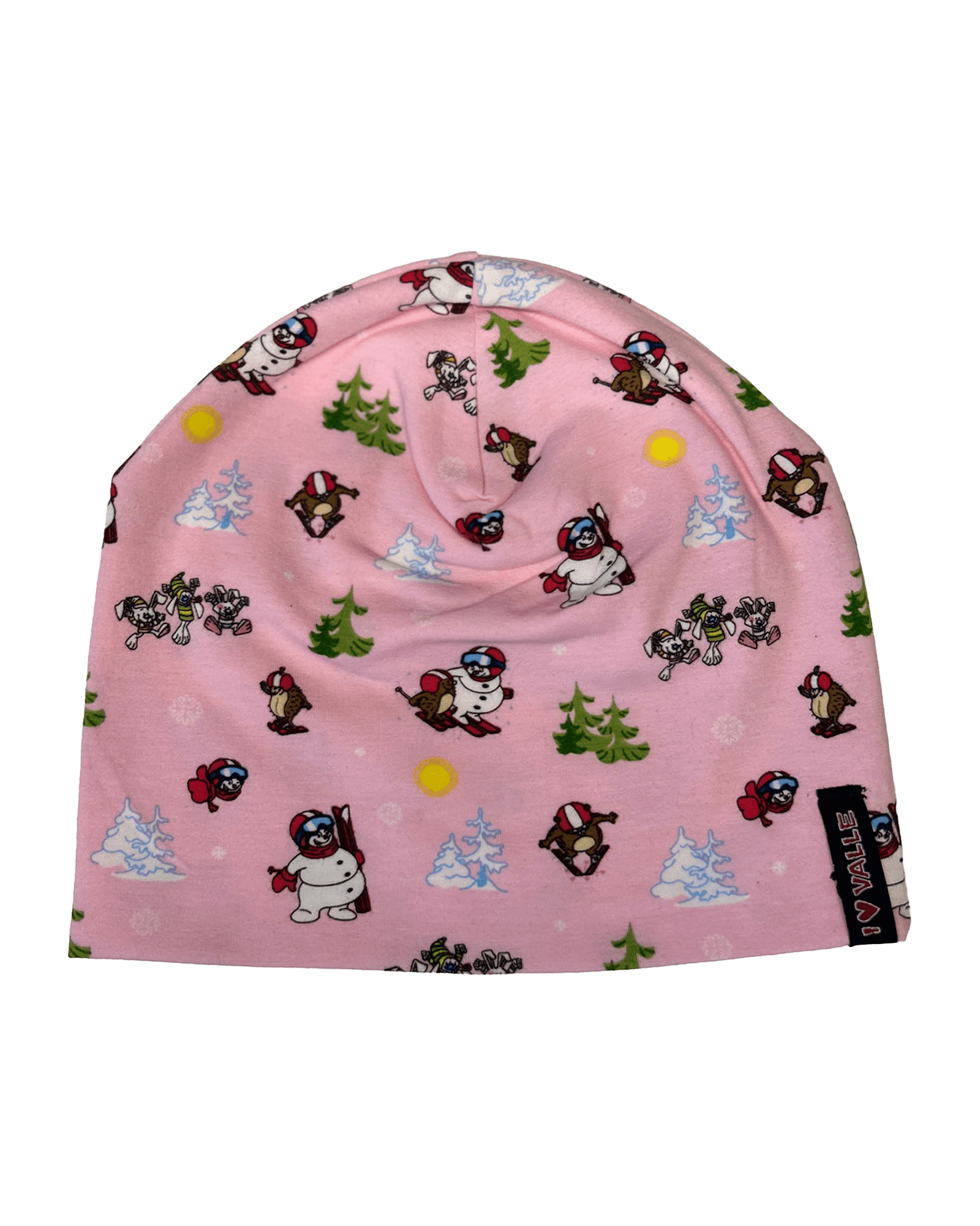 Valles Woods Cotton Beanie JR Sweet Pink