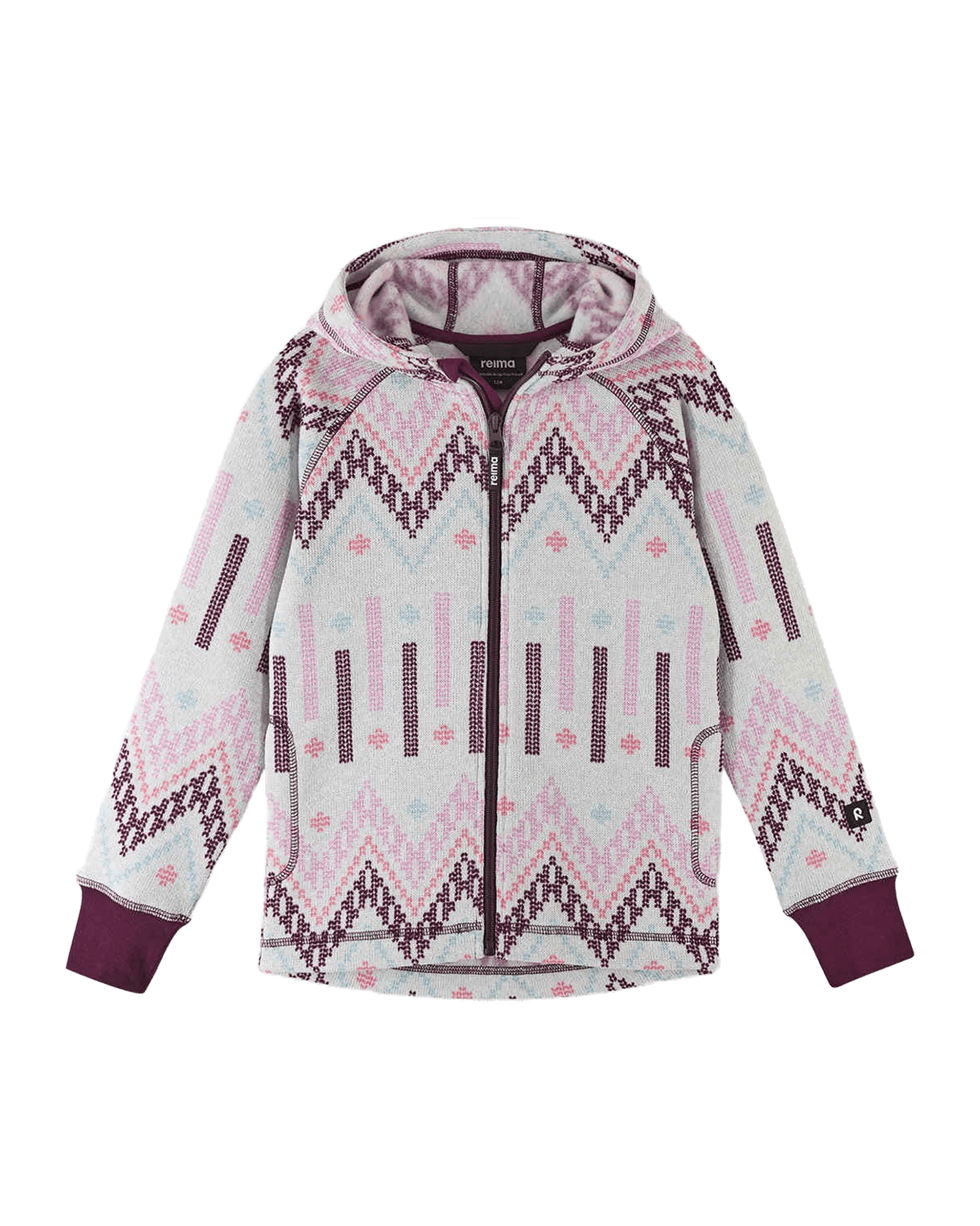 Northern Fleece Sweater JR Deep Purple
