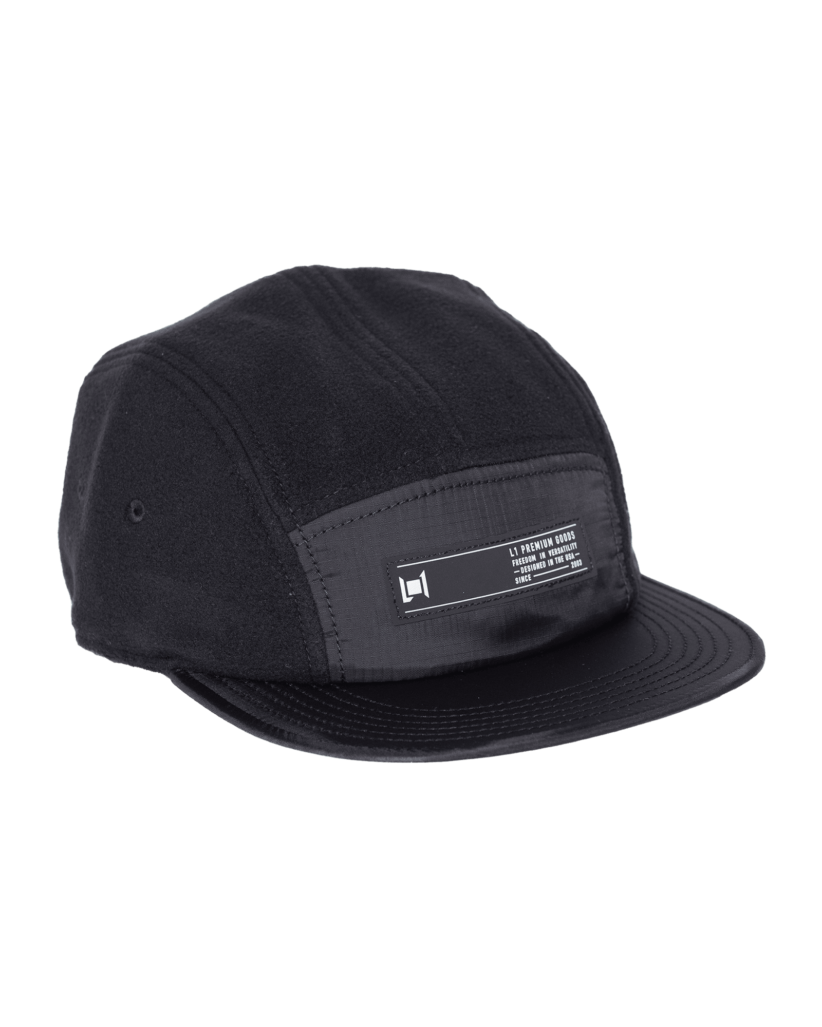 Pitted Hat Black/Black