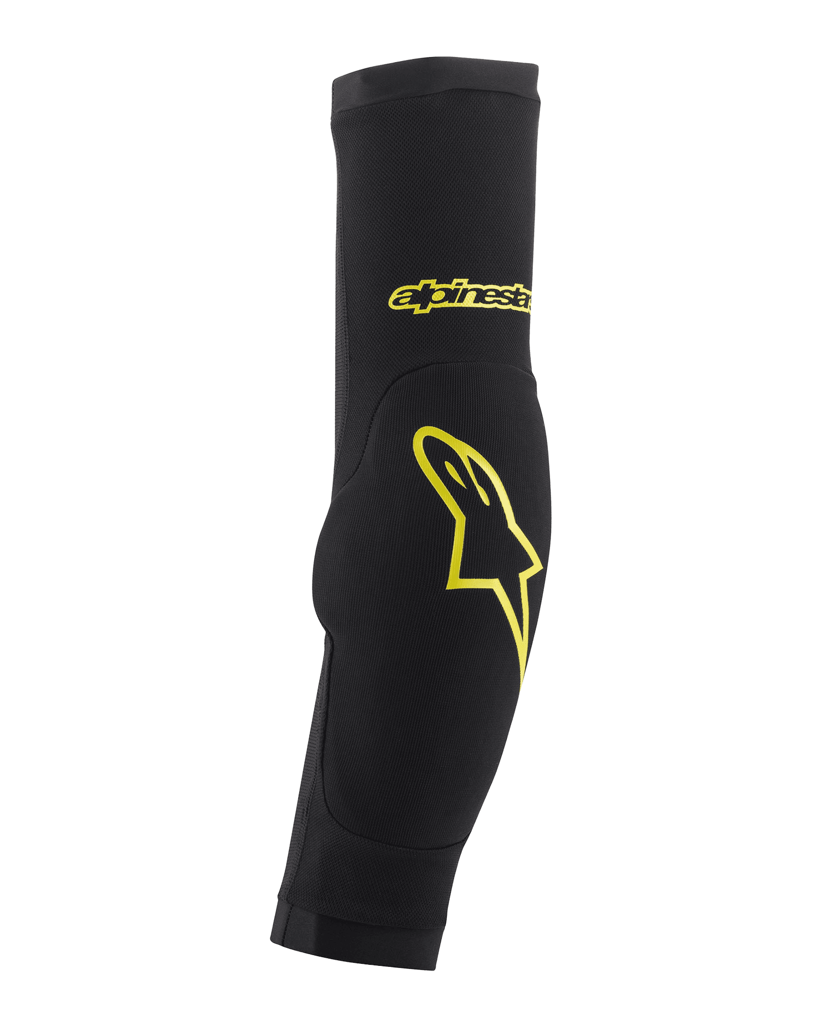 Paragon Plus Elbow Guard Black Acid Yellow