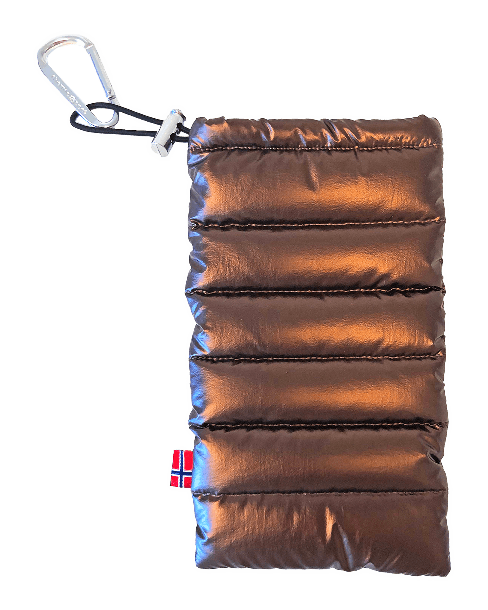 Mobile Pouch Down Bronze metallic