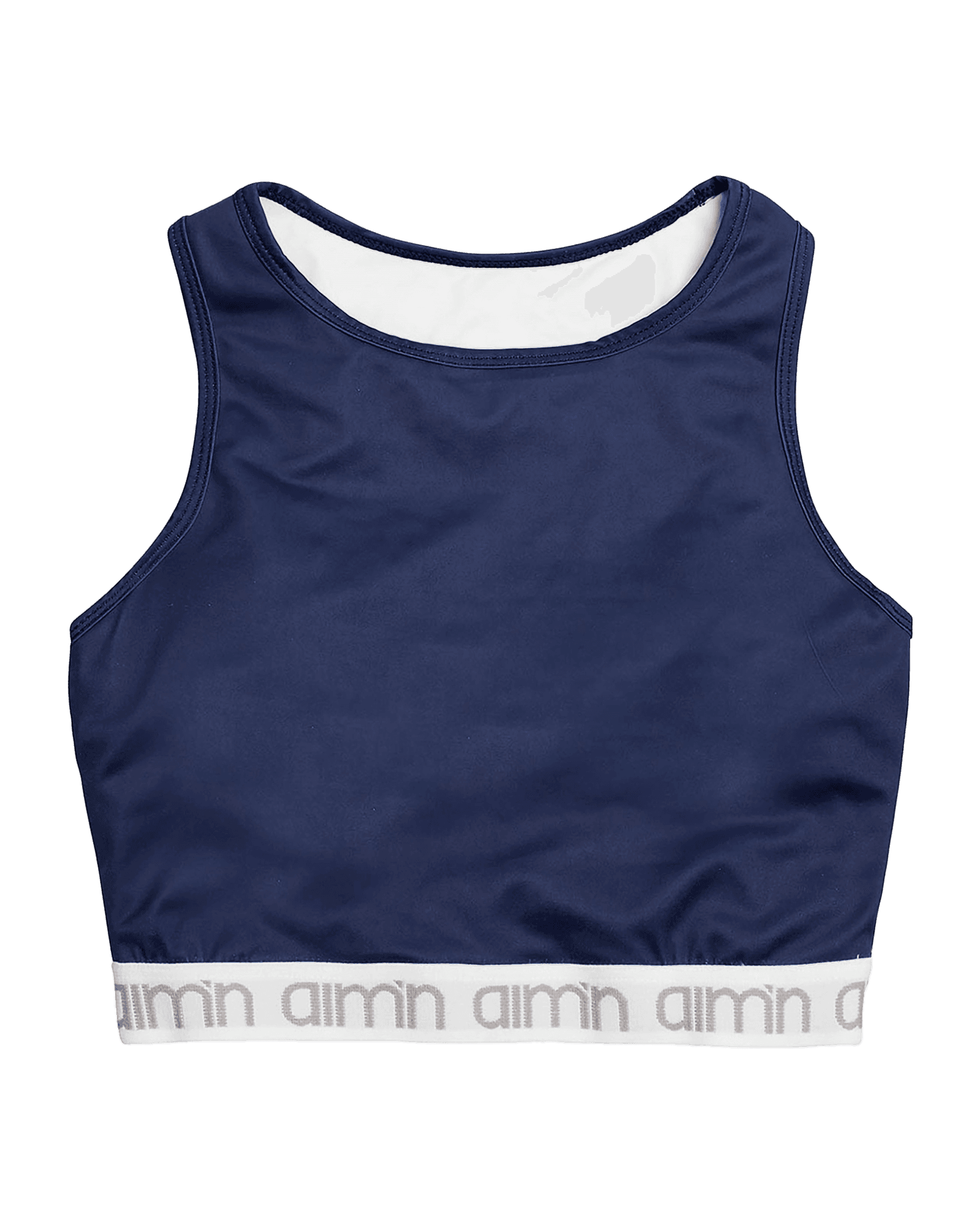 Crop Top W Navy