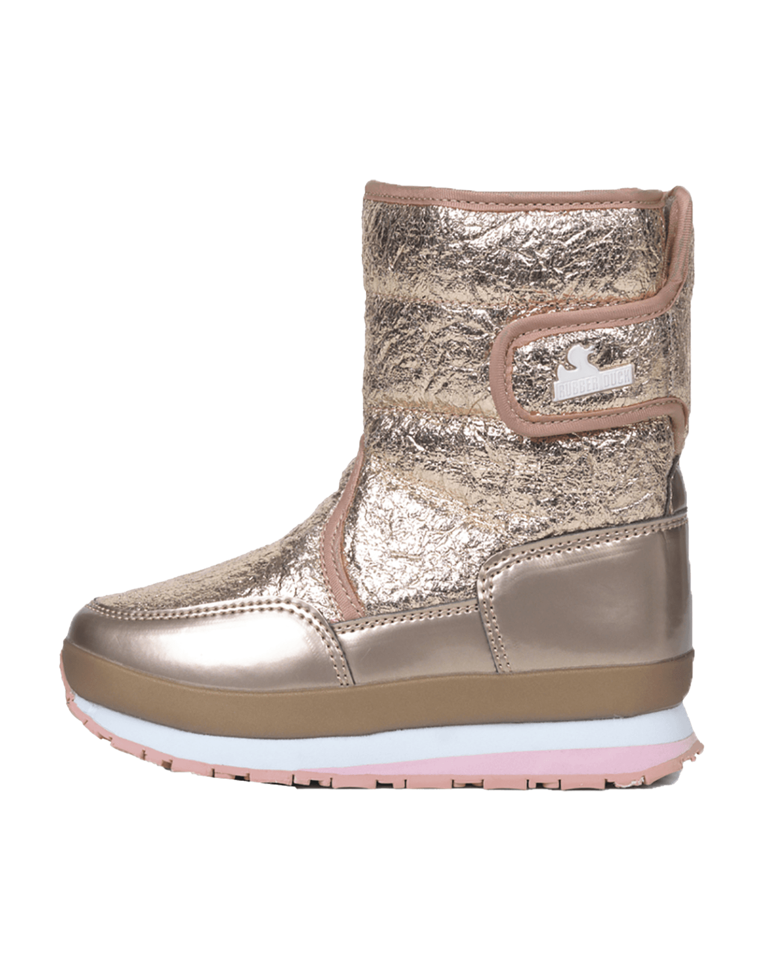 Cracked Metallic JR Rose Gold