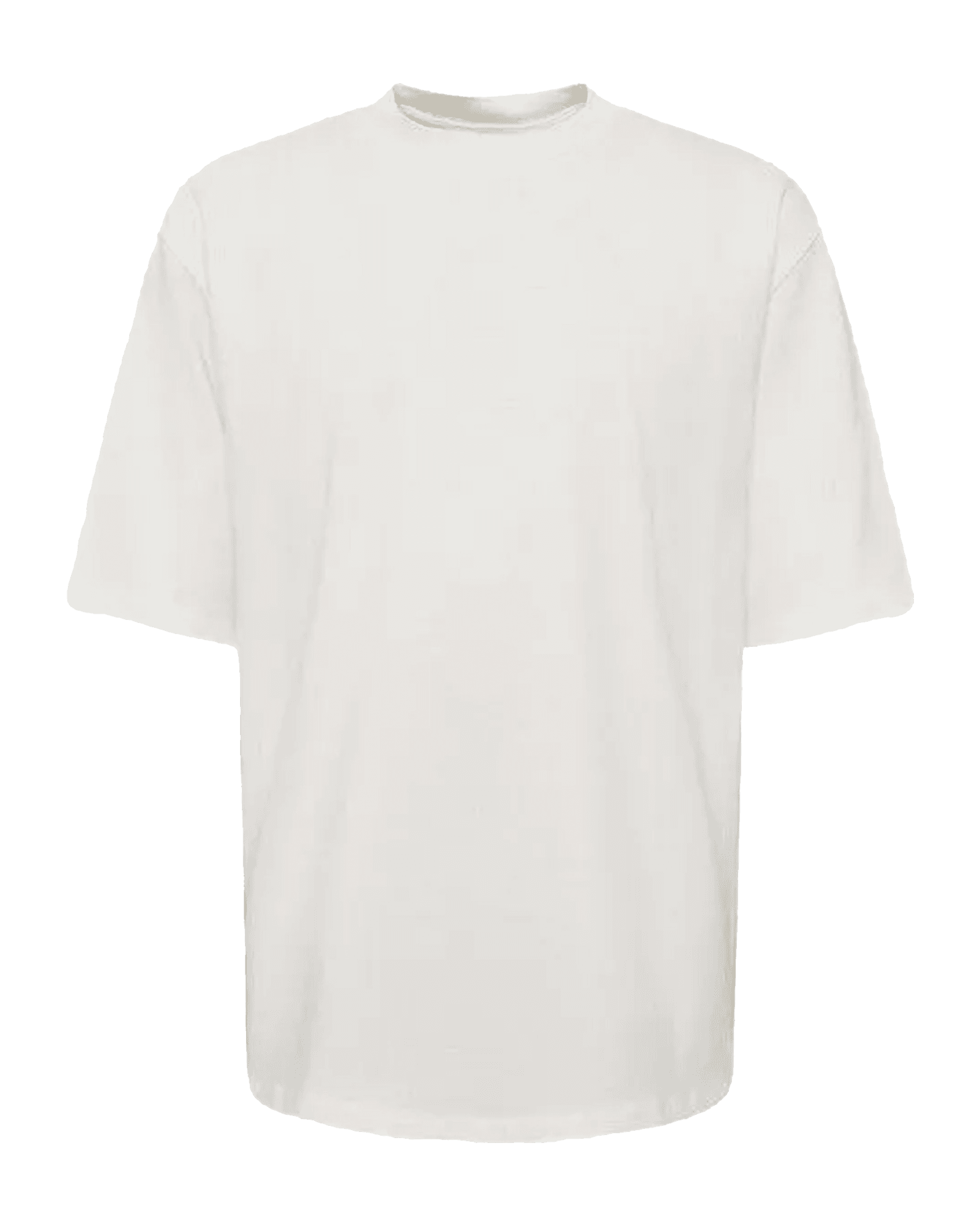 O-Neck Tee Oversize S/S M 30-400120 White