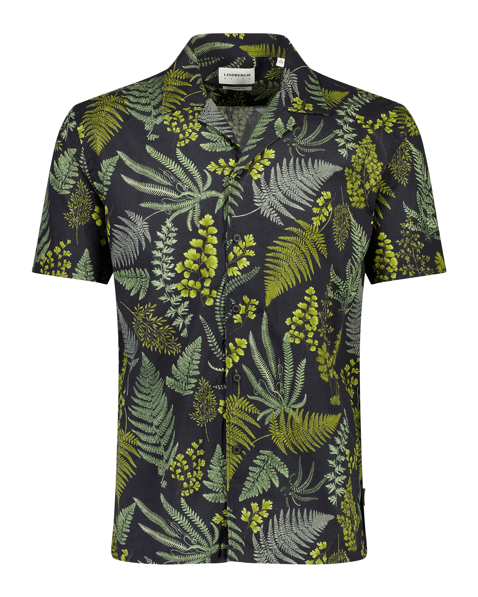 AOP Resort Collar Shirt S/S M 30-203331 Green