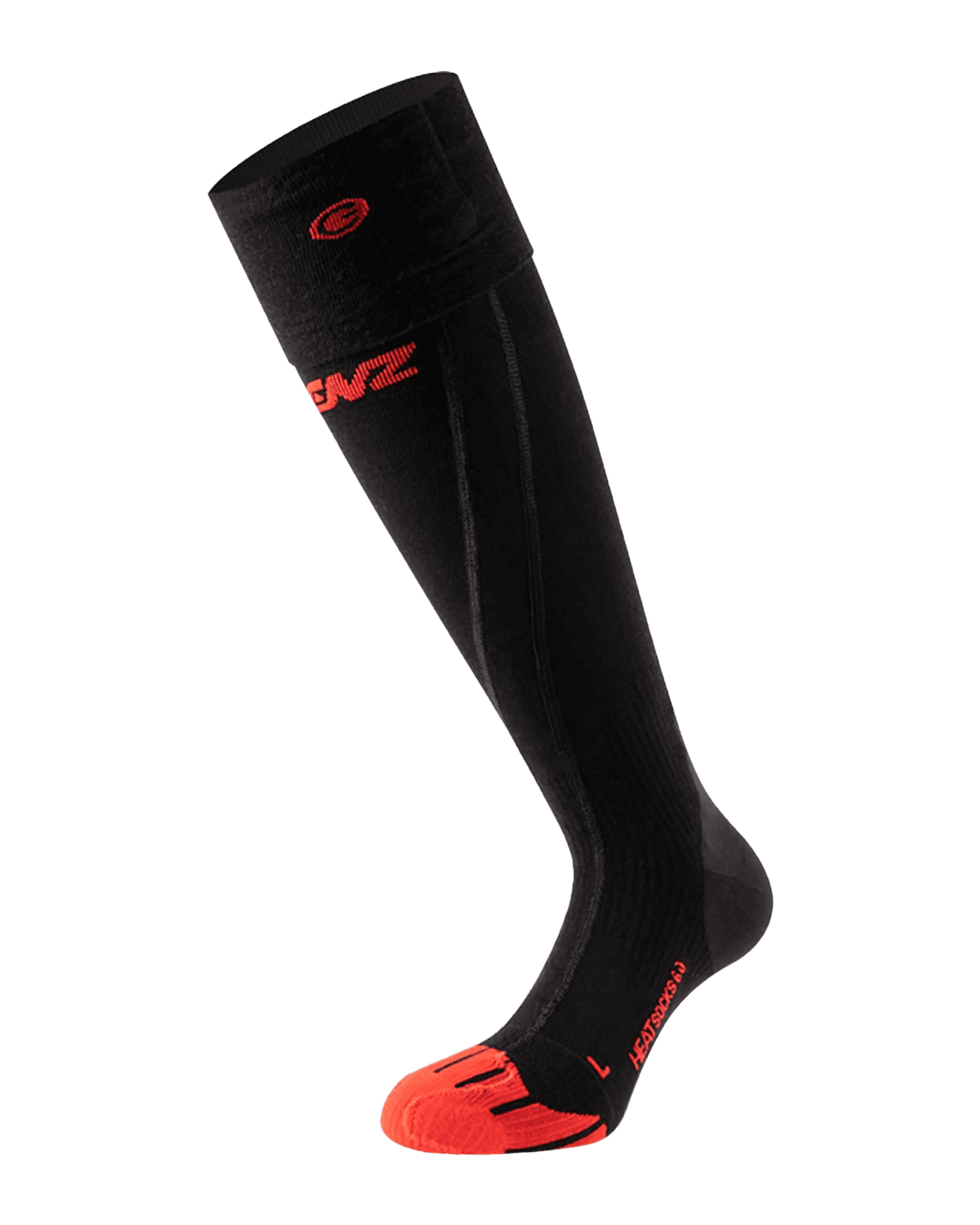 Heat Sock 6.1 Toe Cap Compression Black