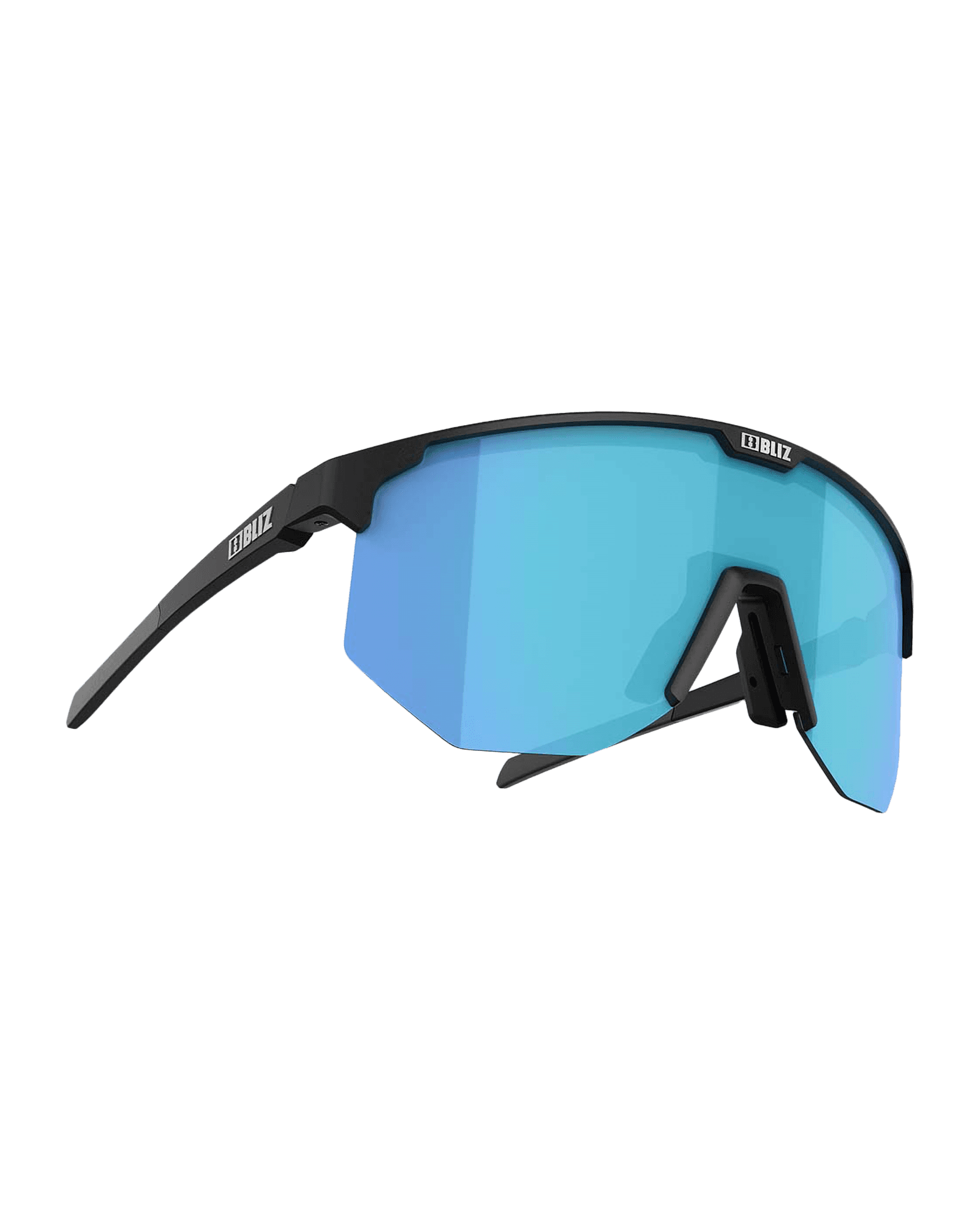 Hero Matt Black Blue Multi