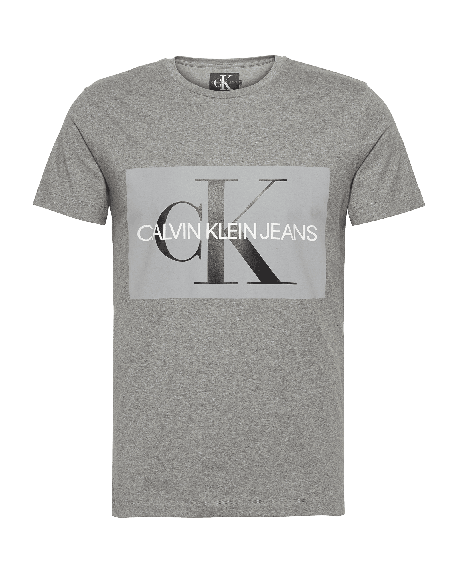 Core Monoram Box Logo S/S M Grey Heather
