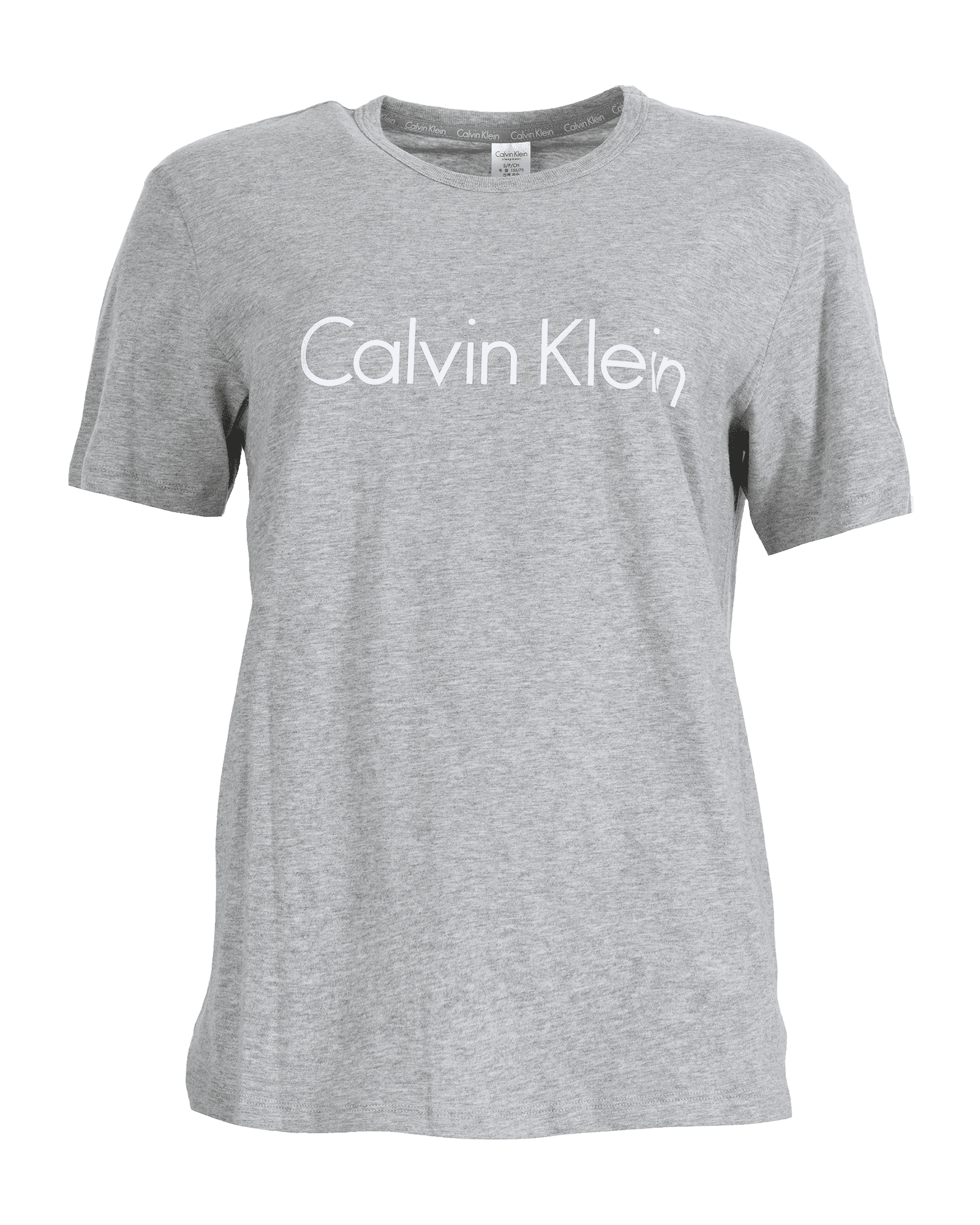 Crewneck S/S W Grey Heather