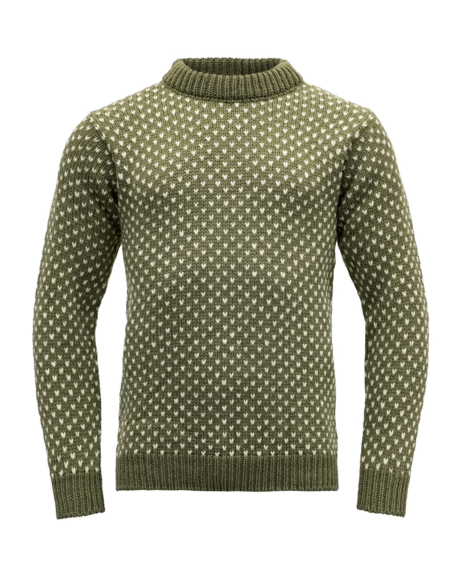 Nordsjø Wool Sweater Olive