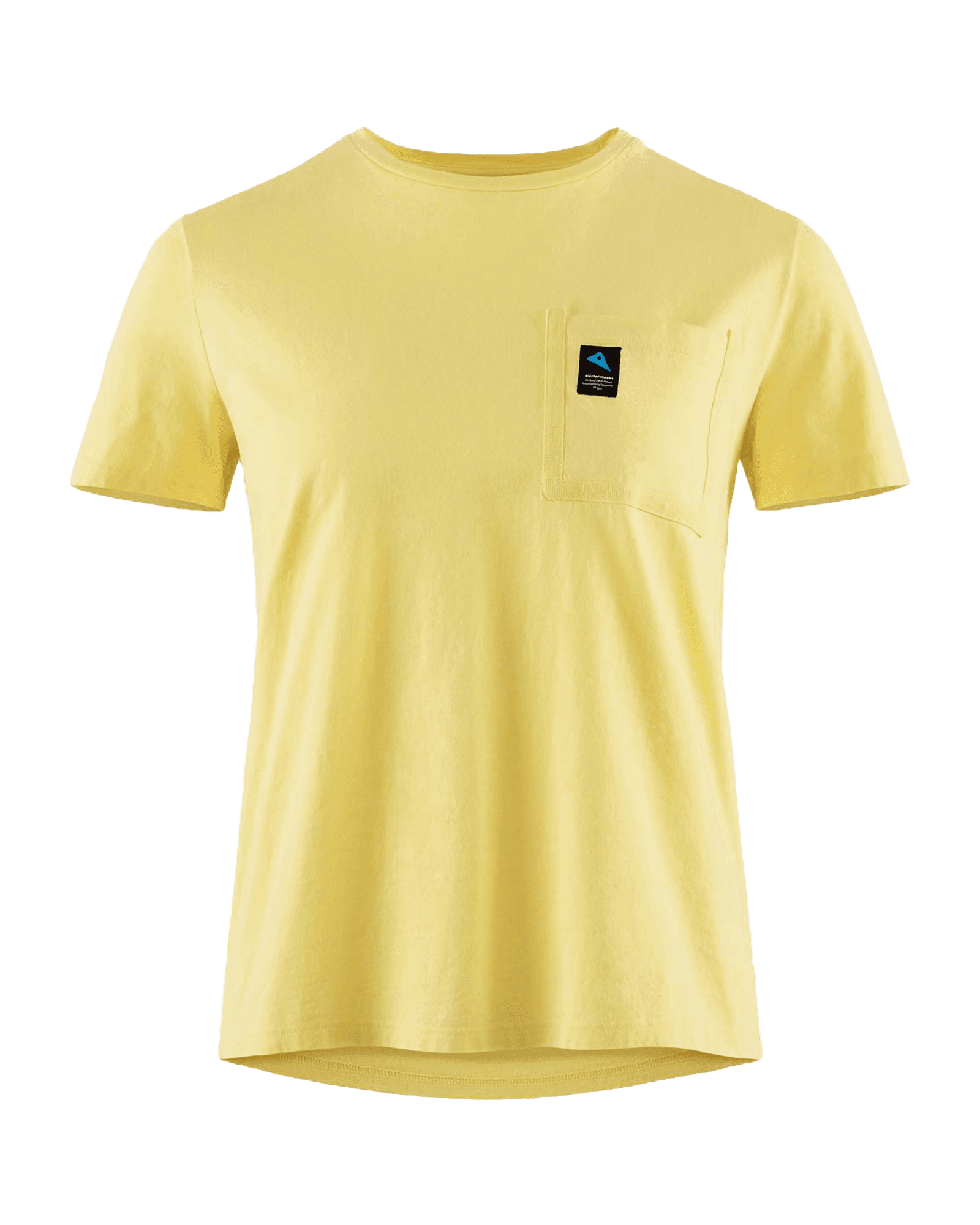 Runa Pocket SS Tee W Butter Yellow