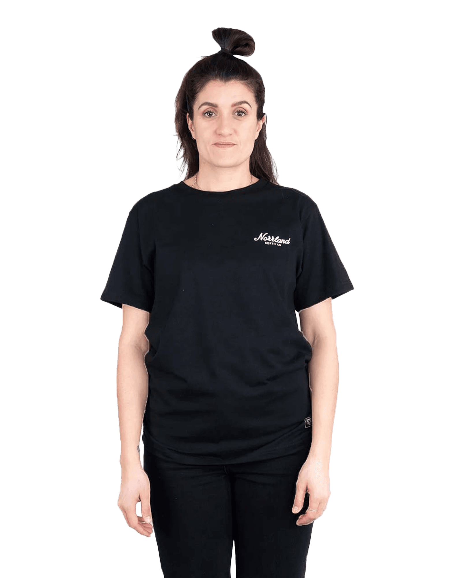 TGN Mini Script T-shirt Black