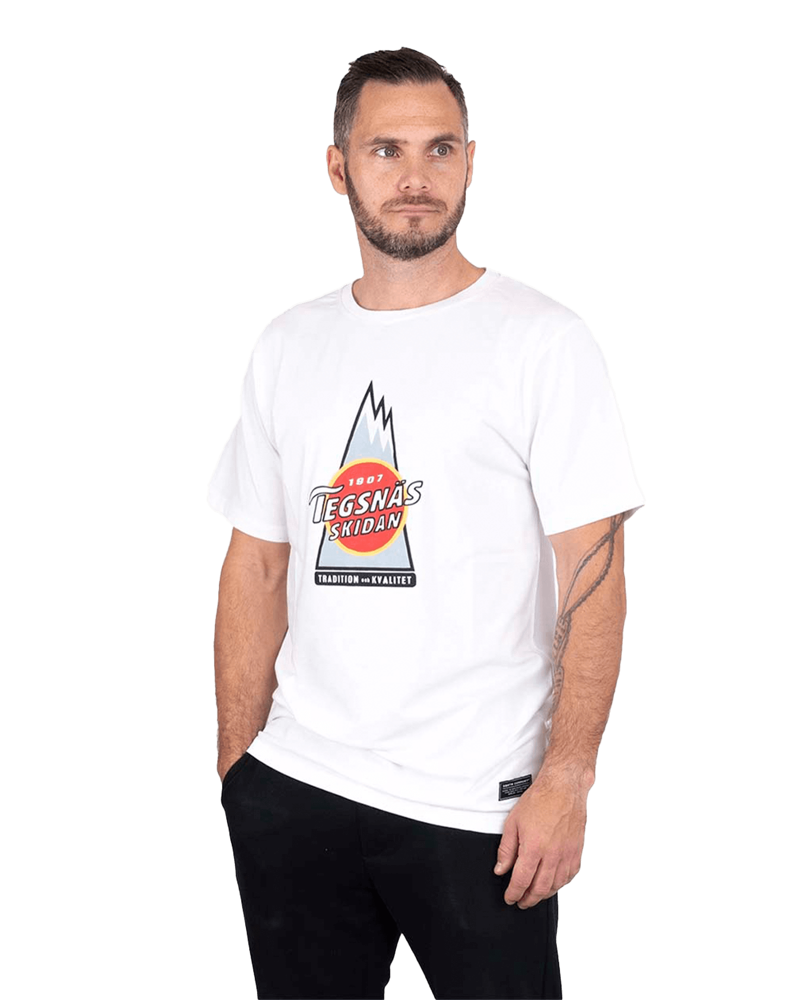 Tegsnäs Retro T-shirt Tegsnäs White
