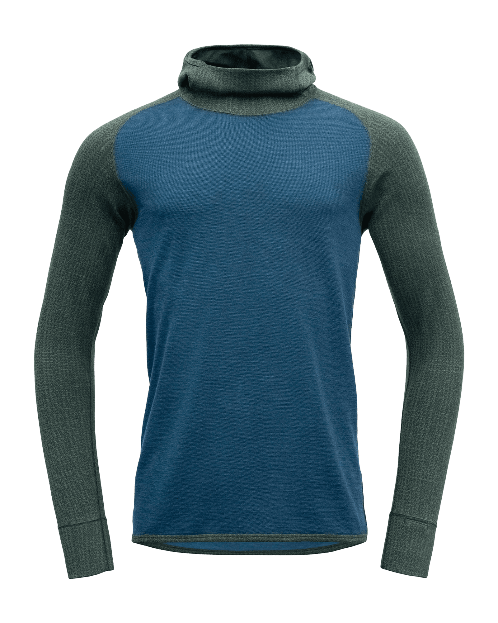 Kvitegga Merino 230 Hoodie M Woods/Blue