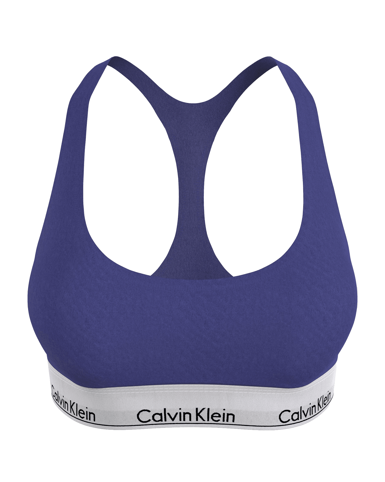Unlined Bralette W Spectrum Blue