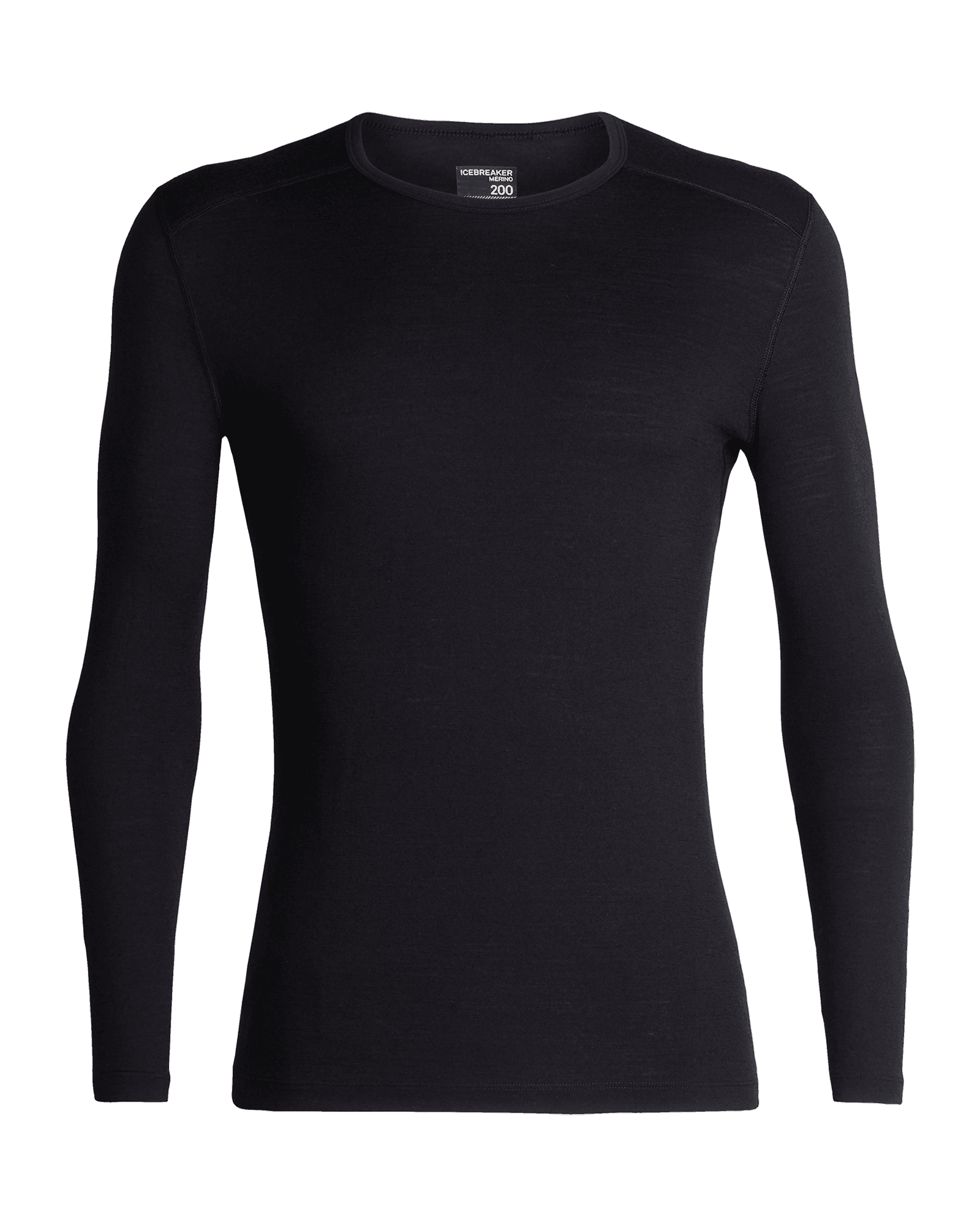 200 Oasis L/S Crewe M Black