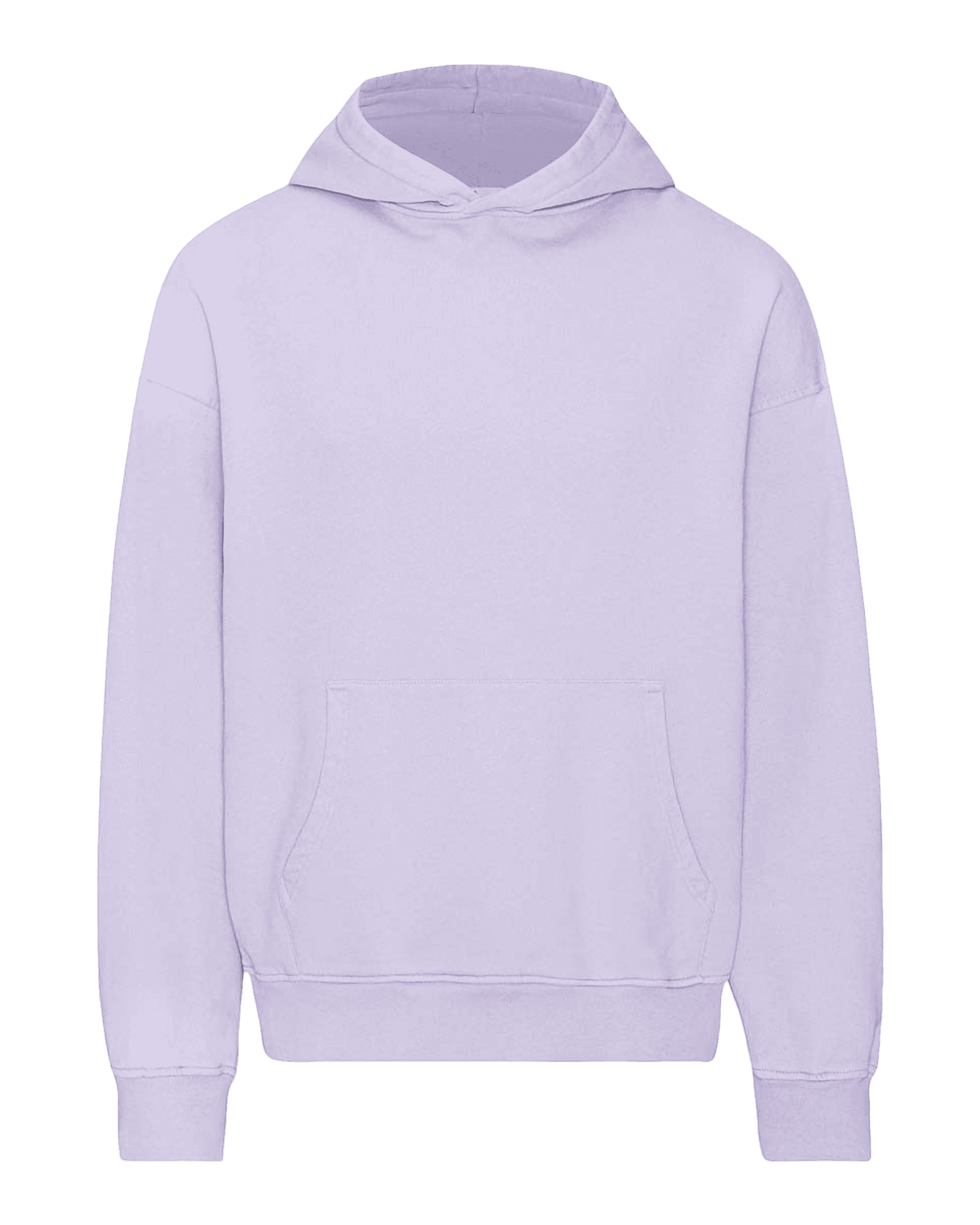 Organic Oversized Hood Soft Lavender