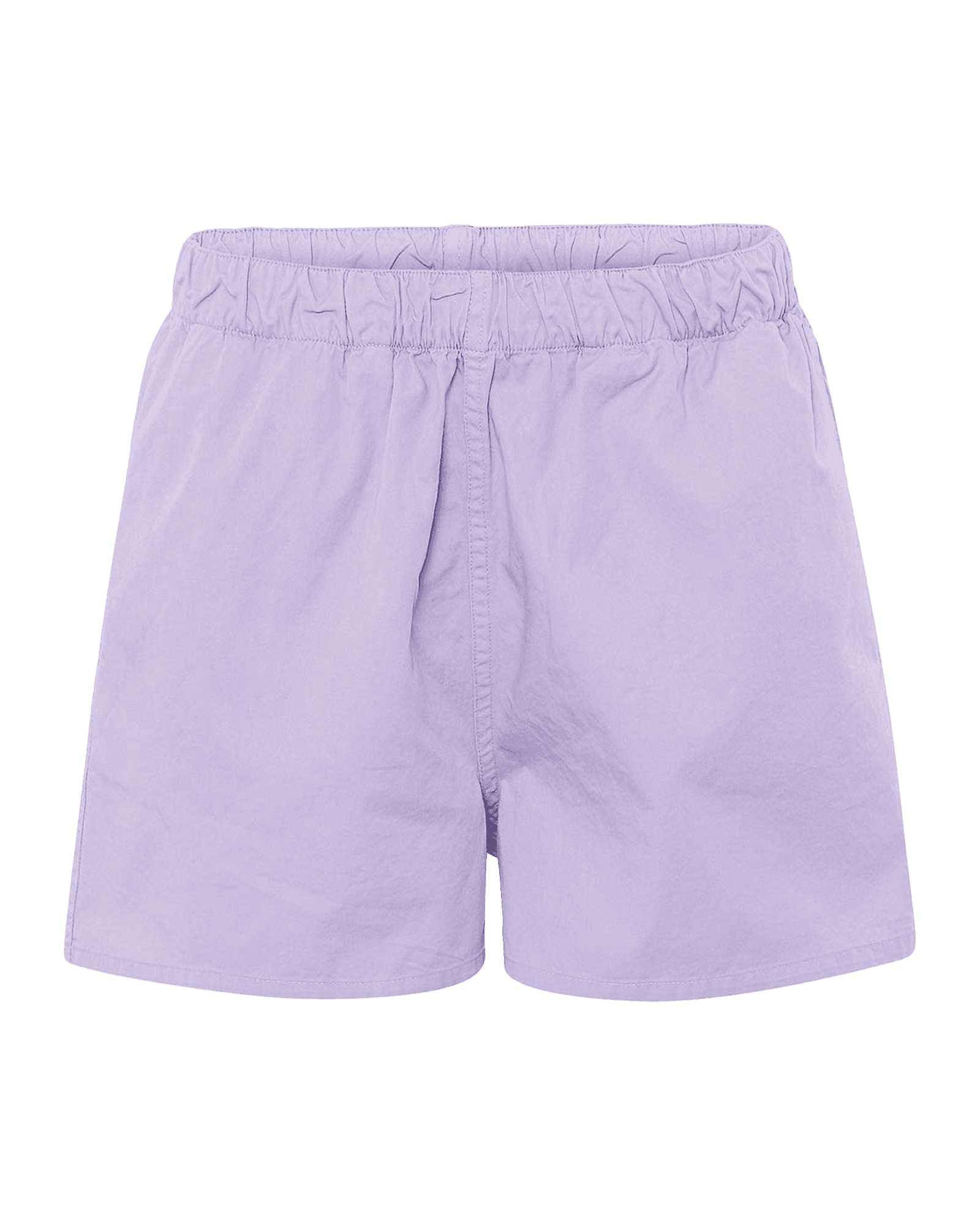 Organic Twill Shorts W Soft Lavender