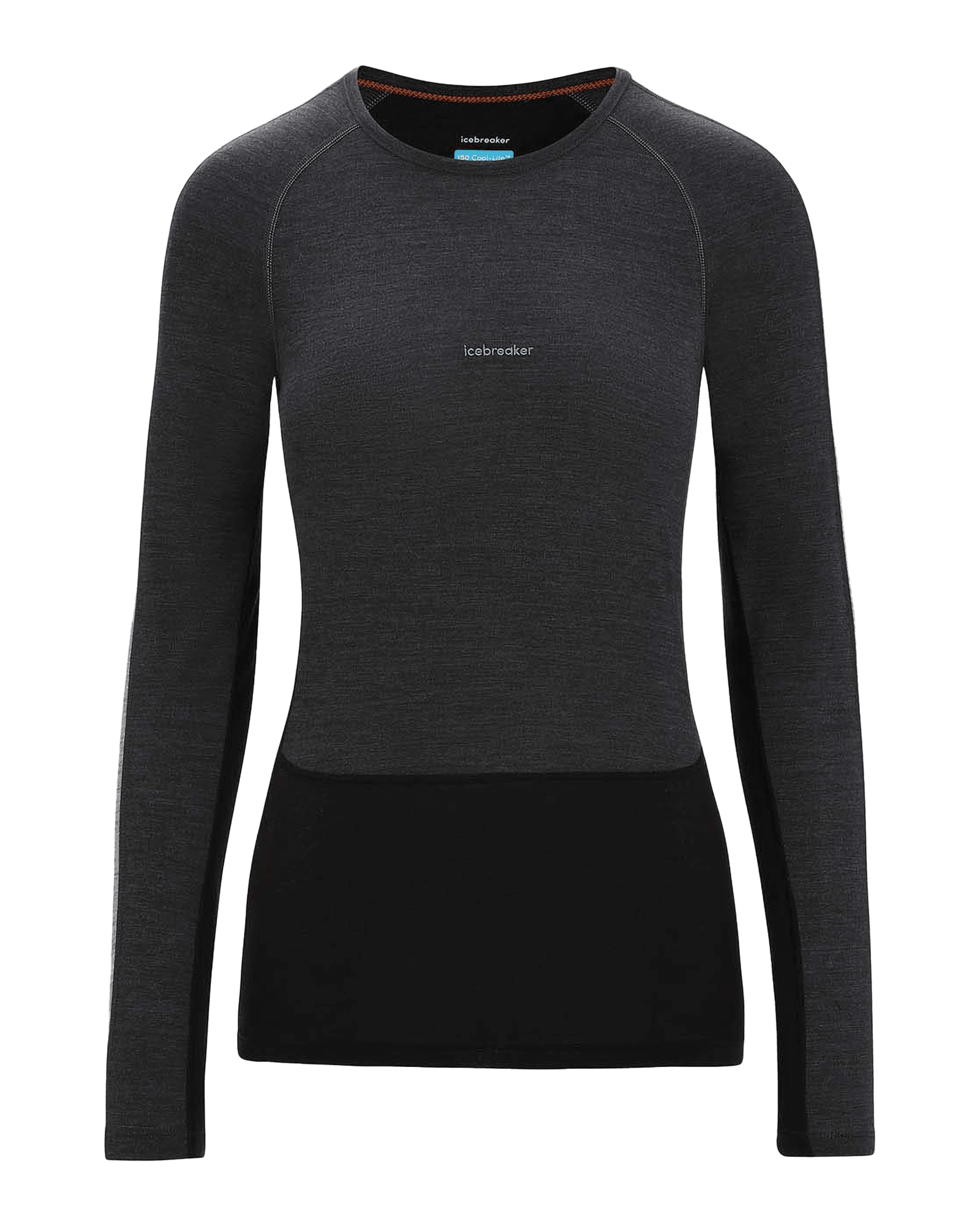 125 ZoneKnit™ L/S Crewe W Jet HTHR/Black/Metro H/CB