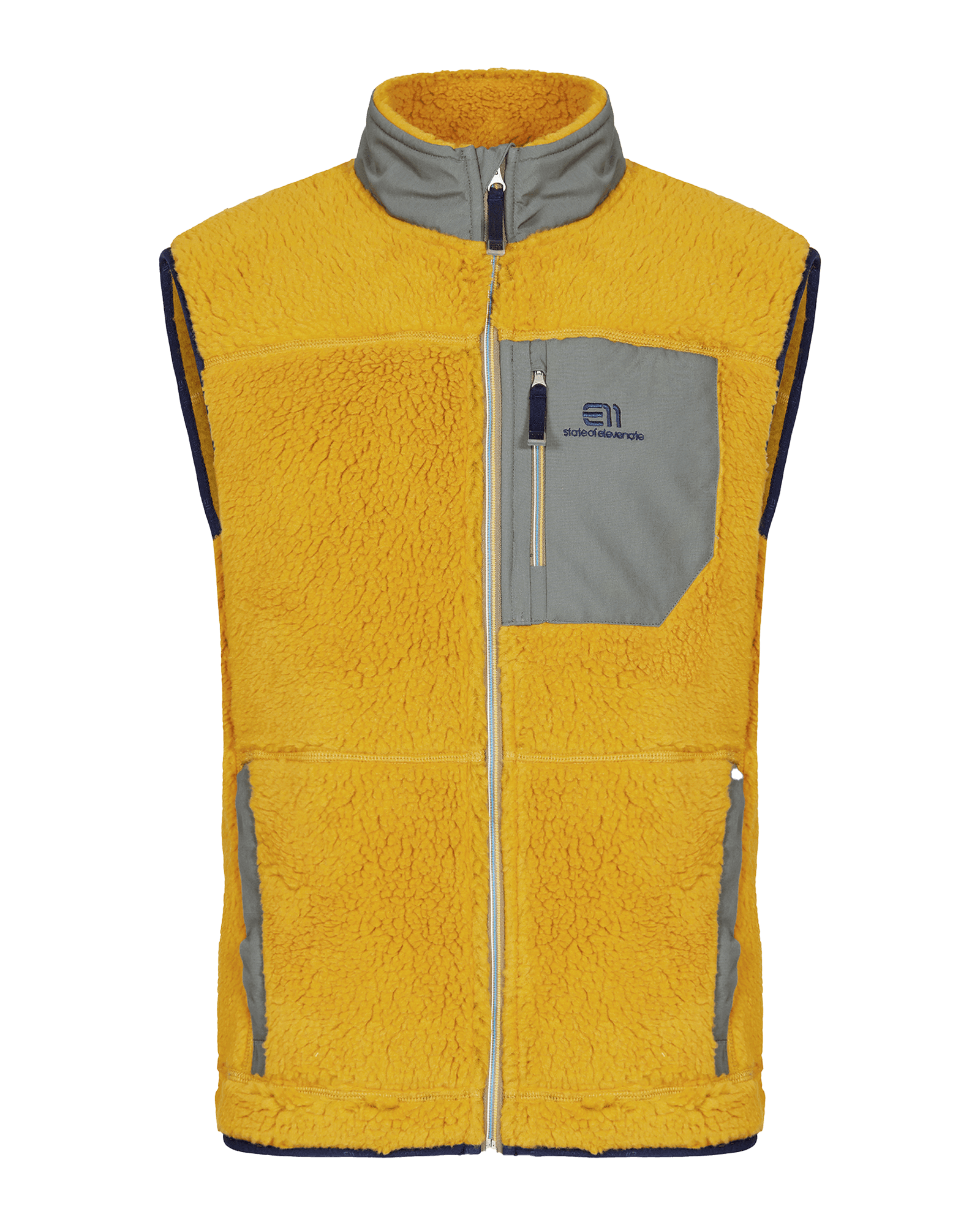 Glacier Pile Vest M Mineral Yellow