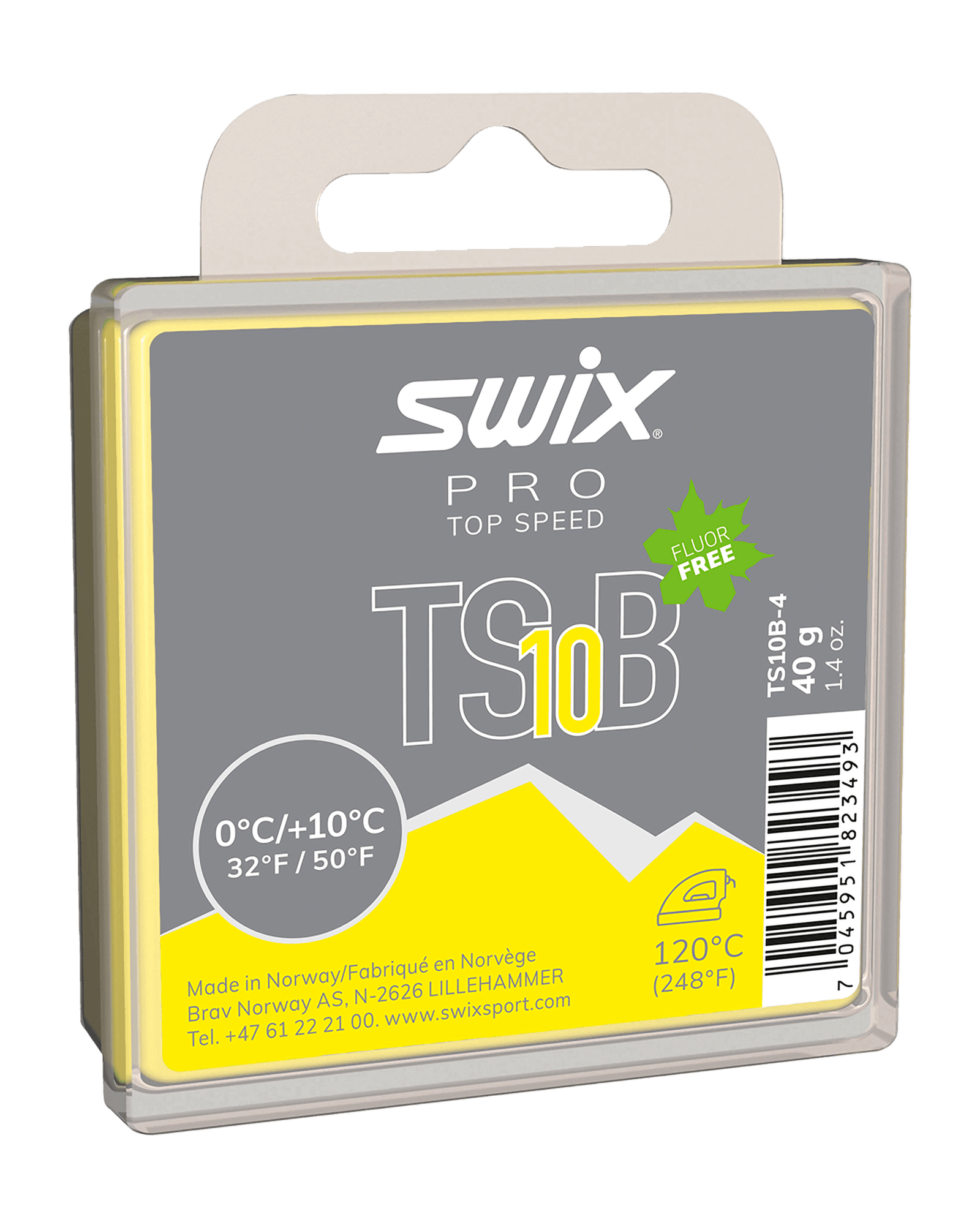 TS10 Black, 0°C/+10°C, 40g One Colour