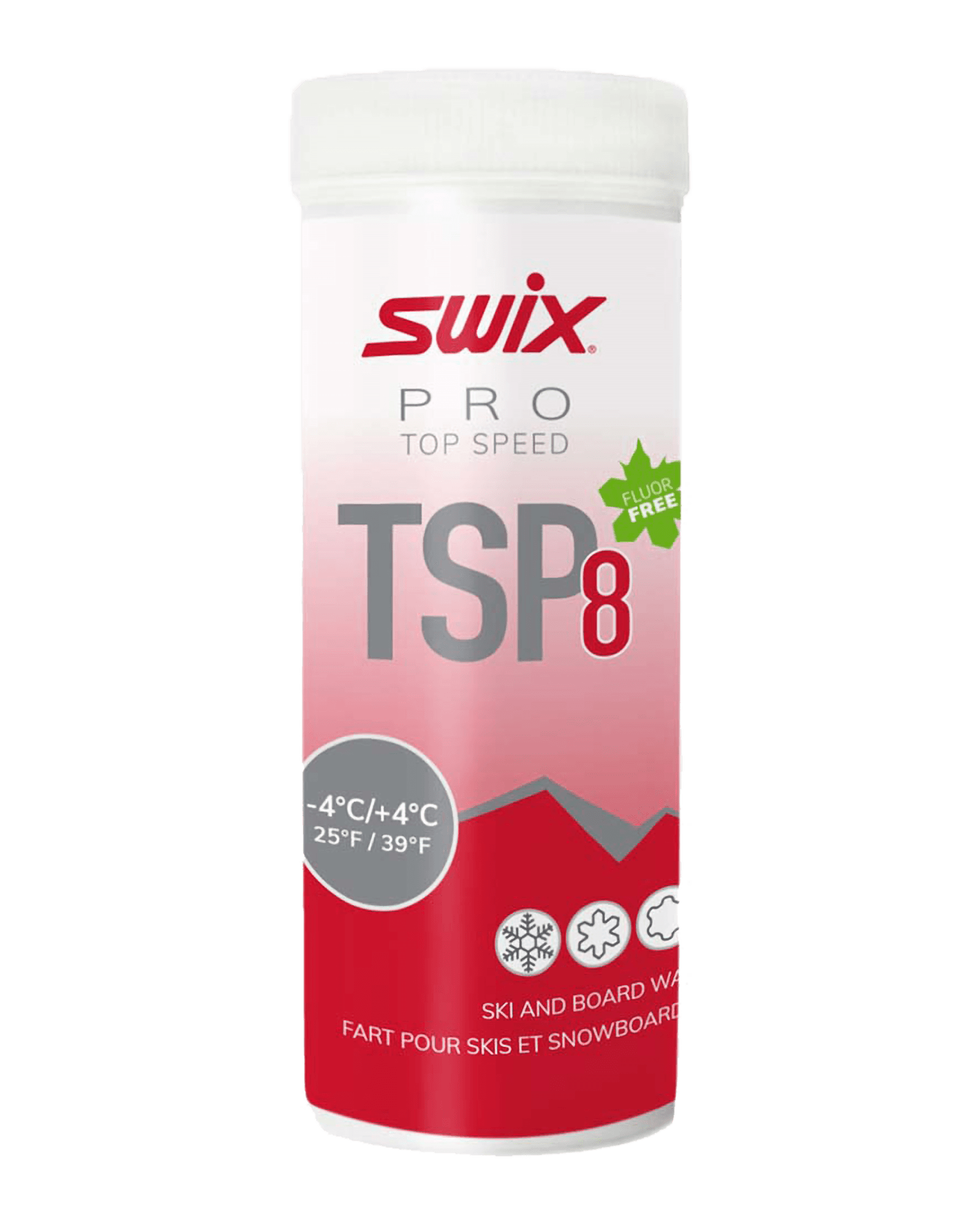 TSP8 Red, -4°C/+4°C Red