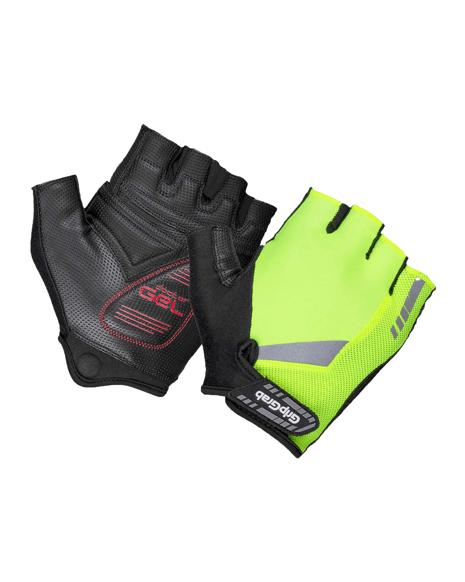ProGel Hi-Vis Padded Gloves Yellow Hi-Vis