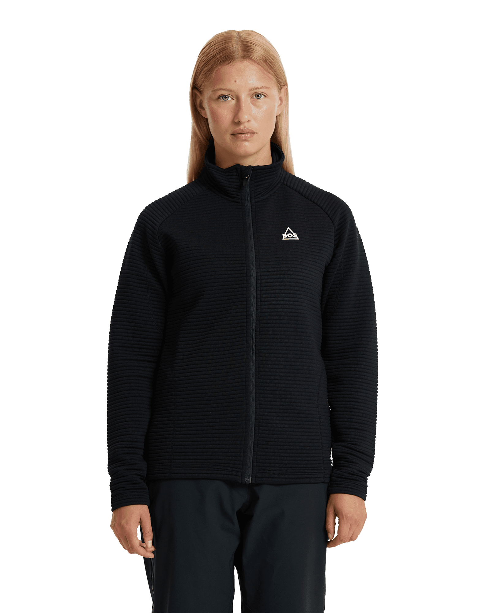 Muju Full Zip Midlayer W Black