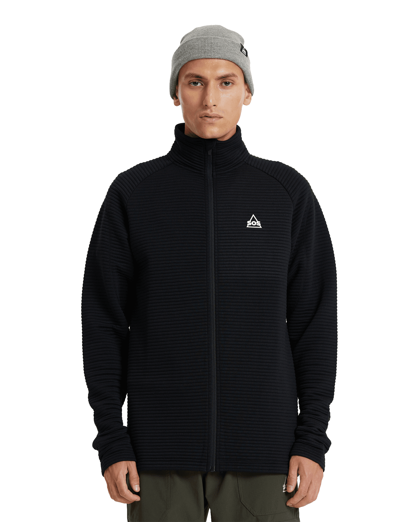 Muju Full Zip Midlayer M Black