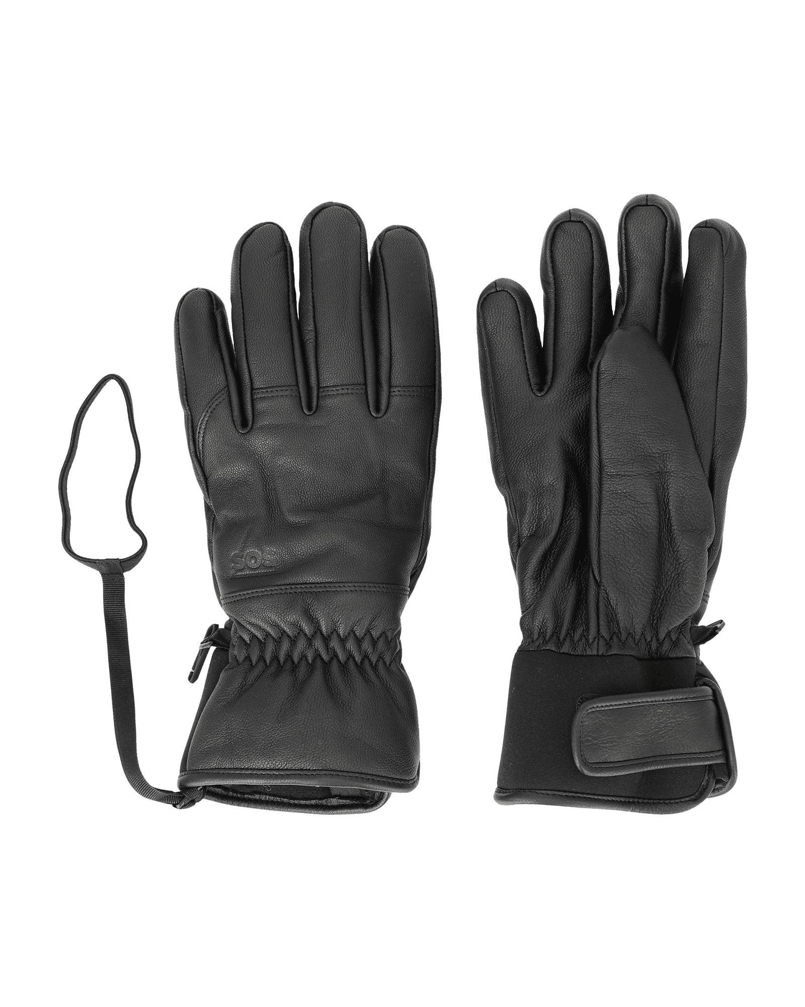 Stoneham Leather Glove Black