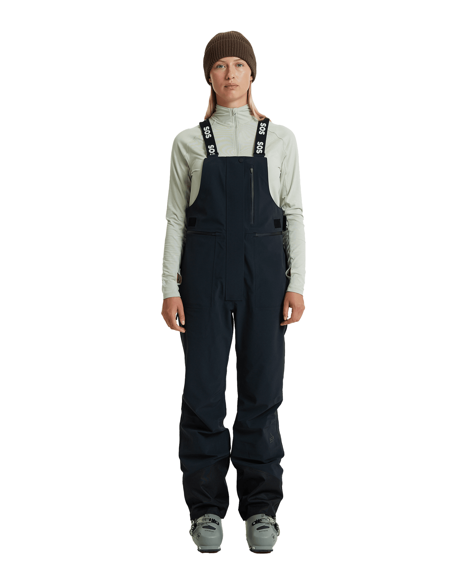 Lipno Shell Bib Pant W Black