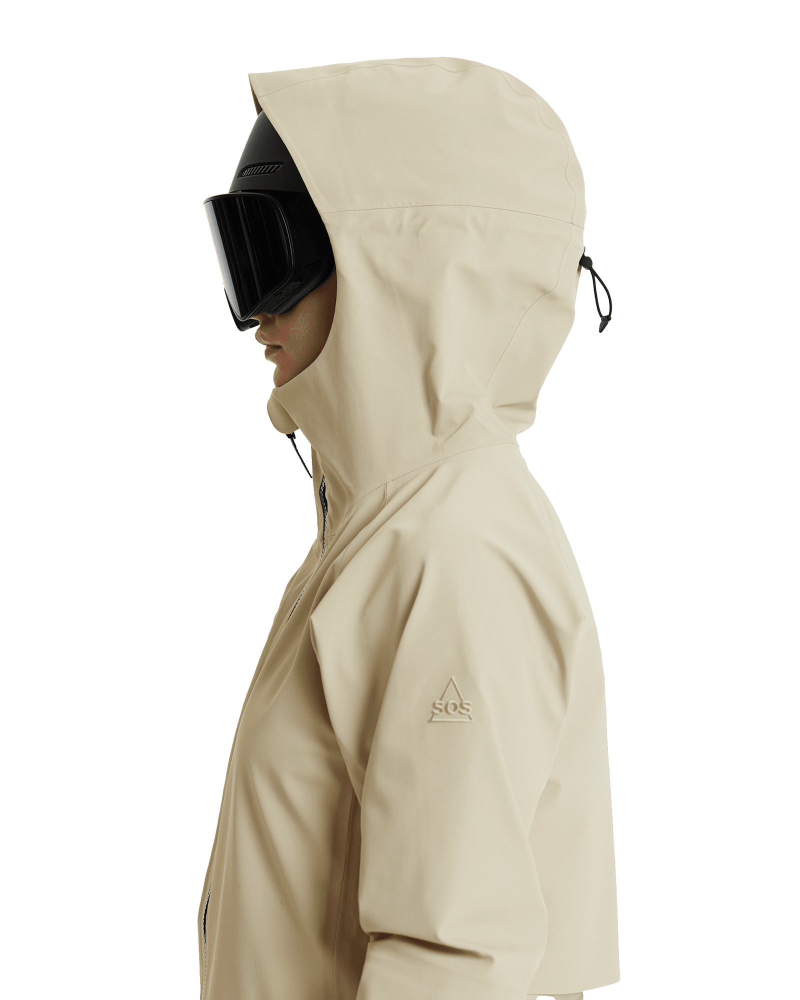 Lipno Shell Jacket W White pepper