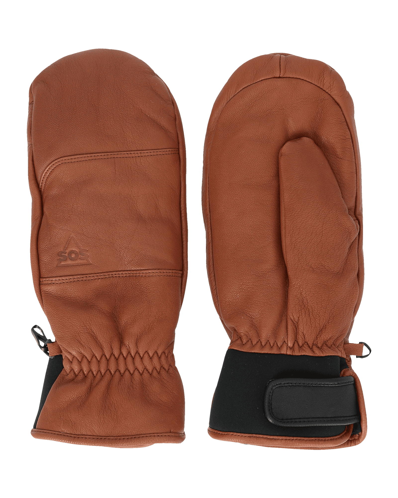 Stoneham Leather Mitt Honey Ginger