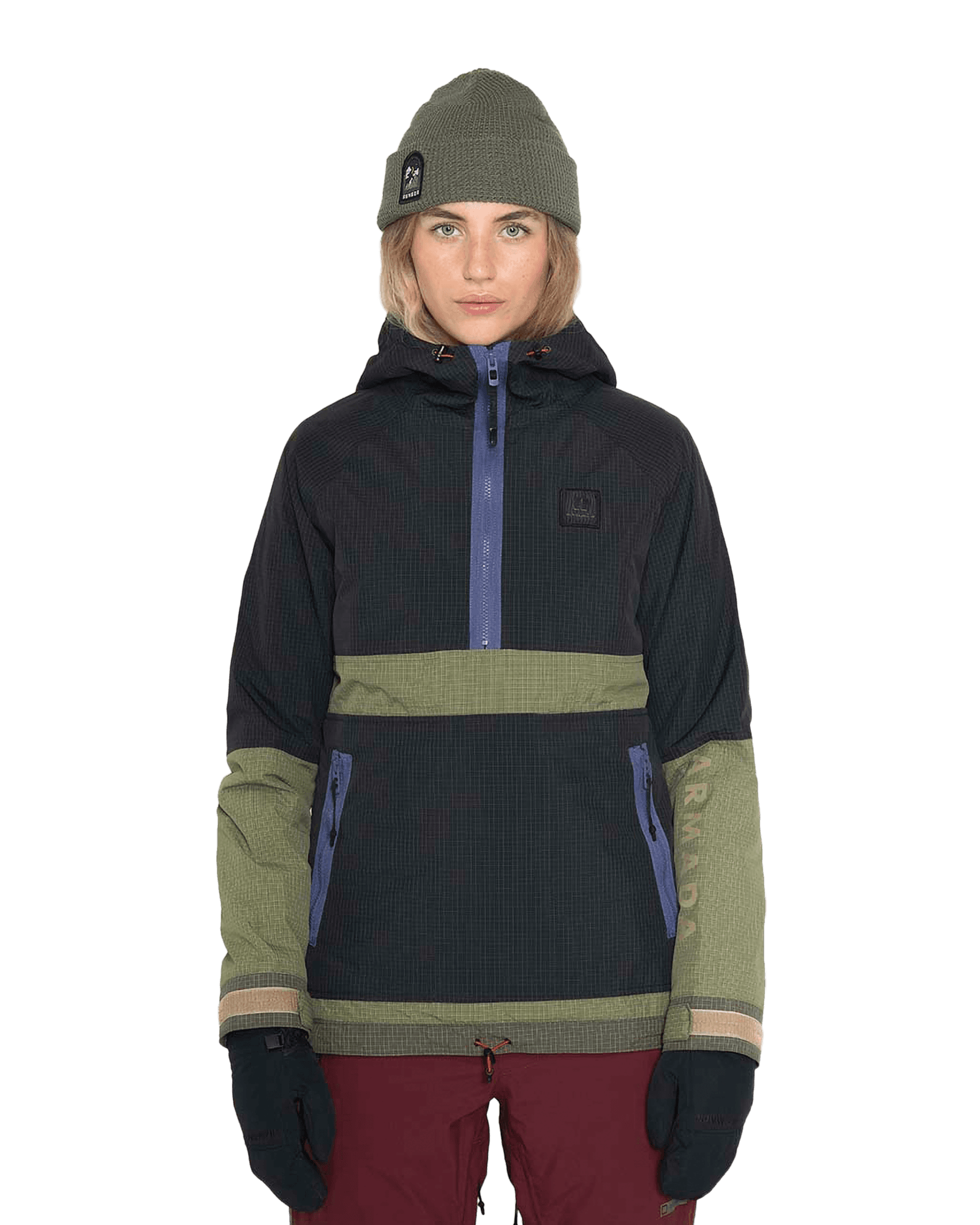 Rosalie 2L Insulated Anorak W Black/Fatigue