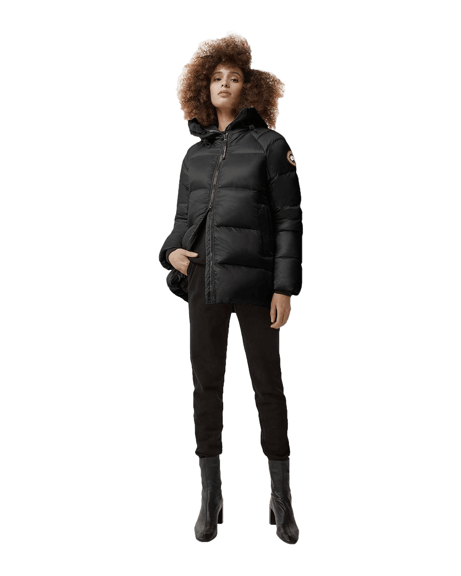 Cypress Puffer W Black