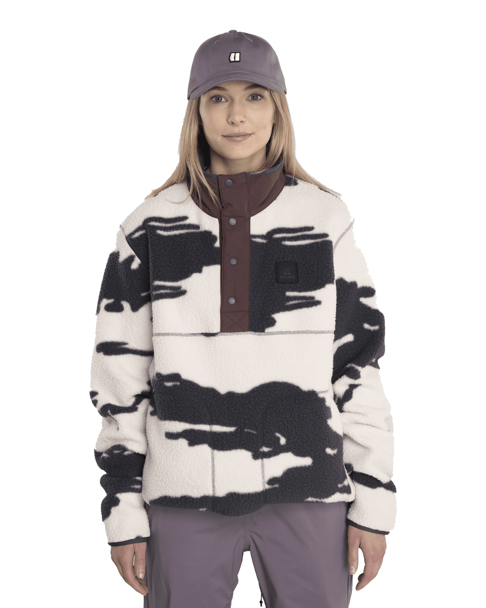 Kenlem Fleece Popover M Paint Camo