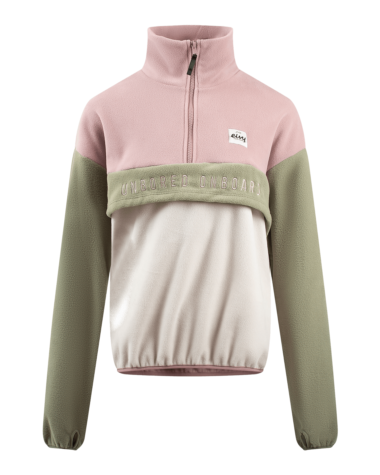 Ball Fleece W Faded Blocks
