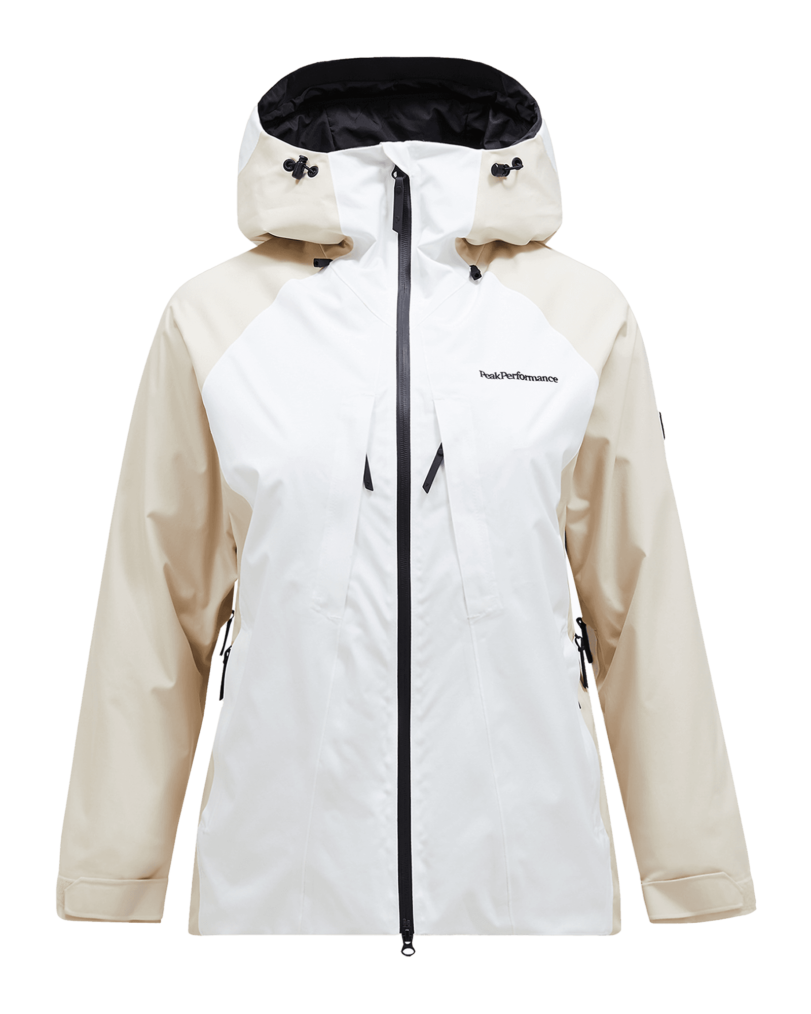 Insulated 2L Ski Jacket W Sand Fog/Offwhite